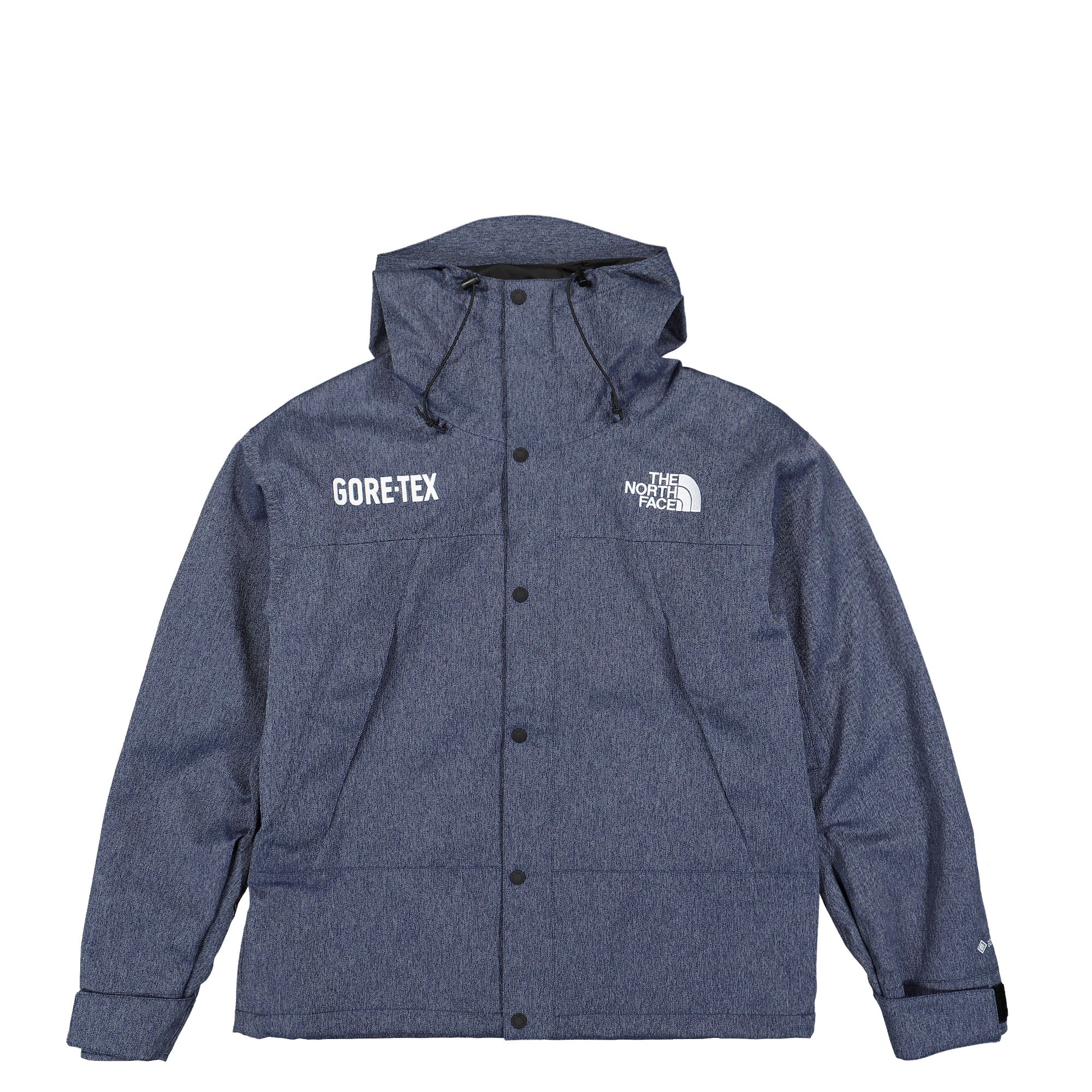 The North Face GTX Mountain Jacket Denim Blue - TNF Black Jackets NF0A831MLO3 | Overkill