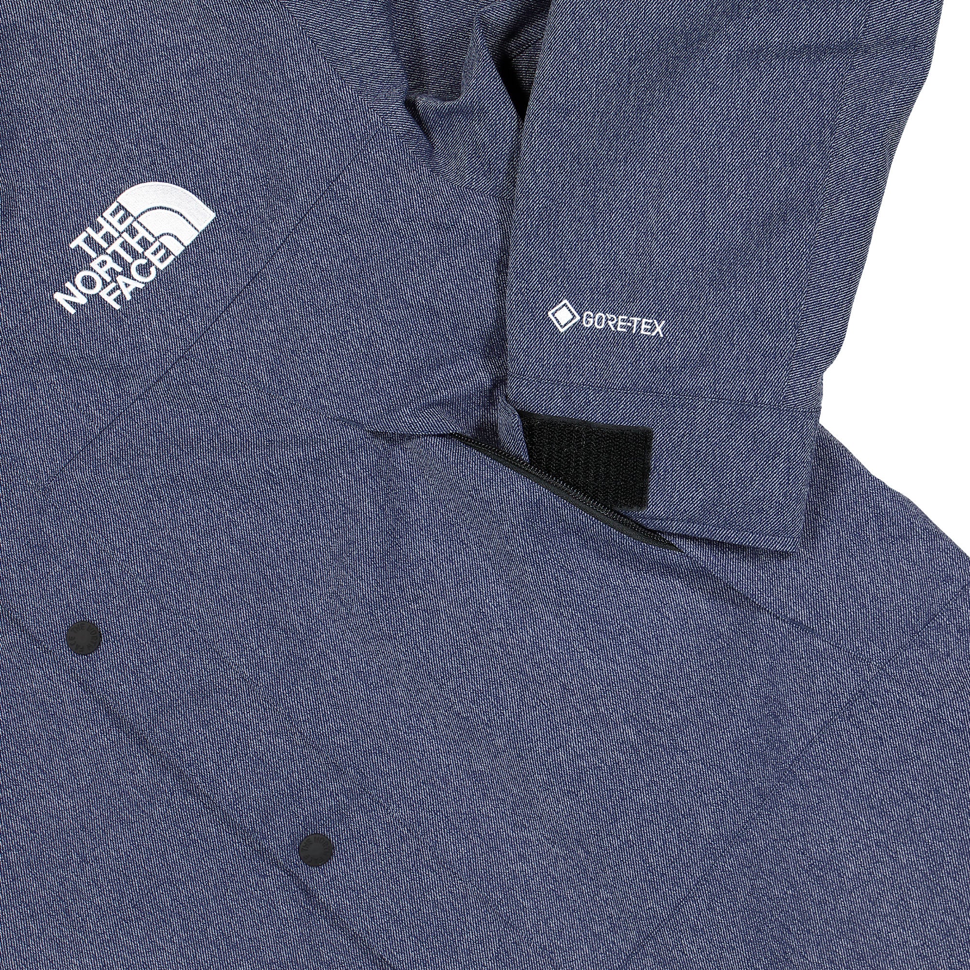 The North Face GTX Mountain Jacket Denim Blue - TNF Black Jackets Detailfoto | Overkill