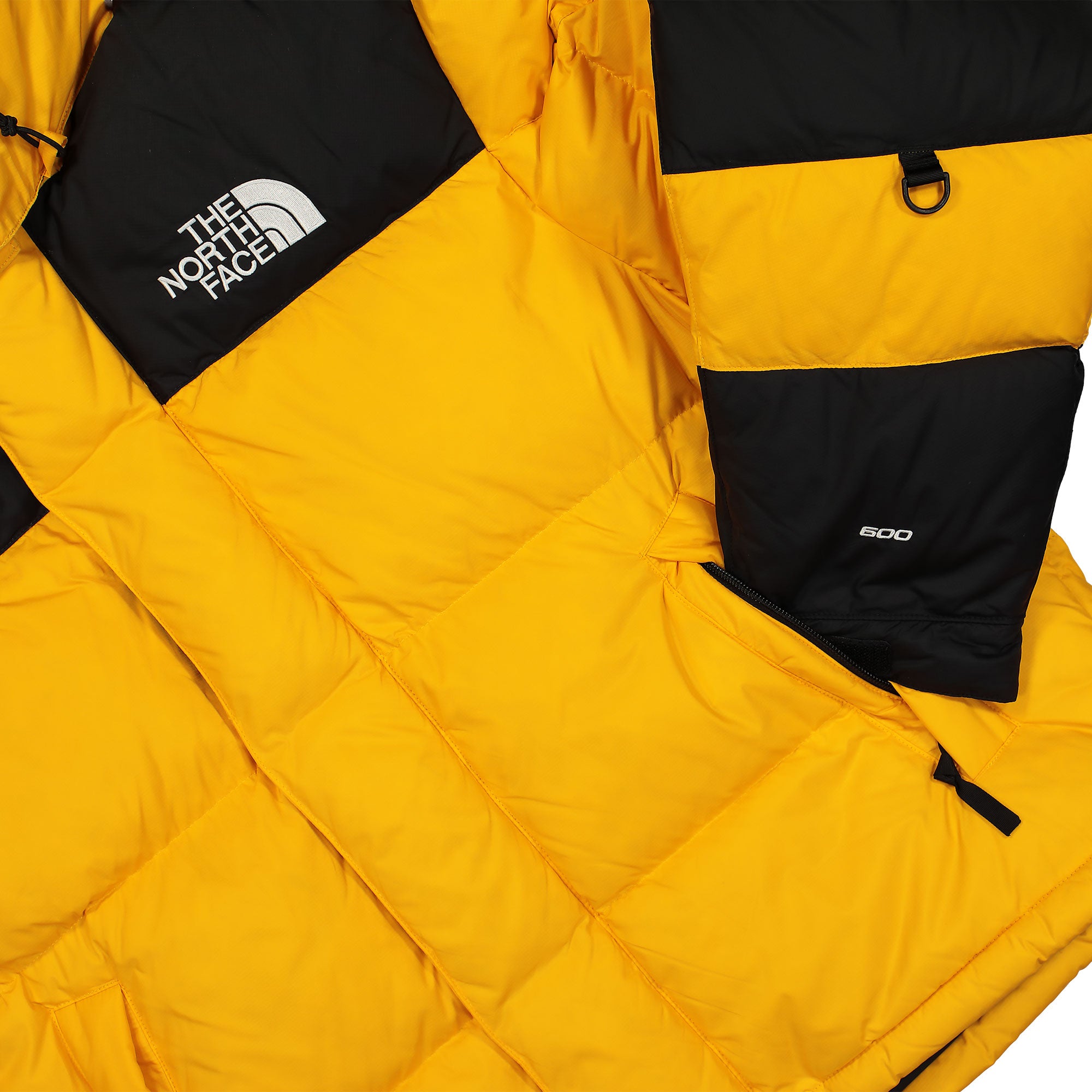 The North Face Himalayan Baltoro Jacket Summit Gold / TNF Black / NPF Puffer Jackets Detail view 2 | Overkill