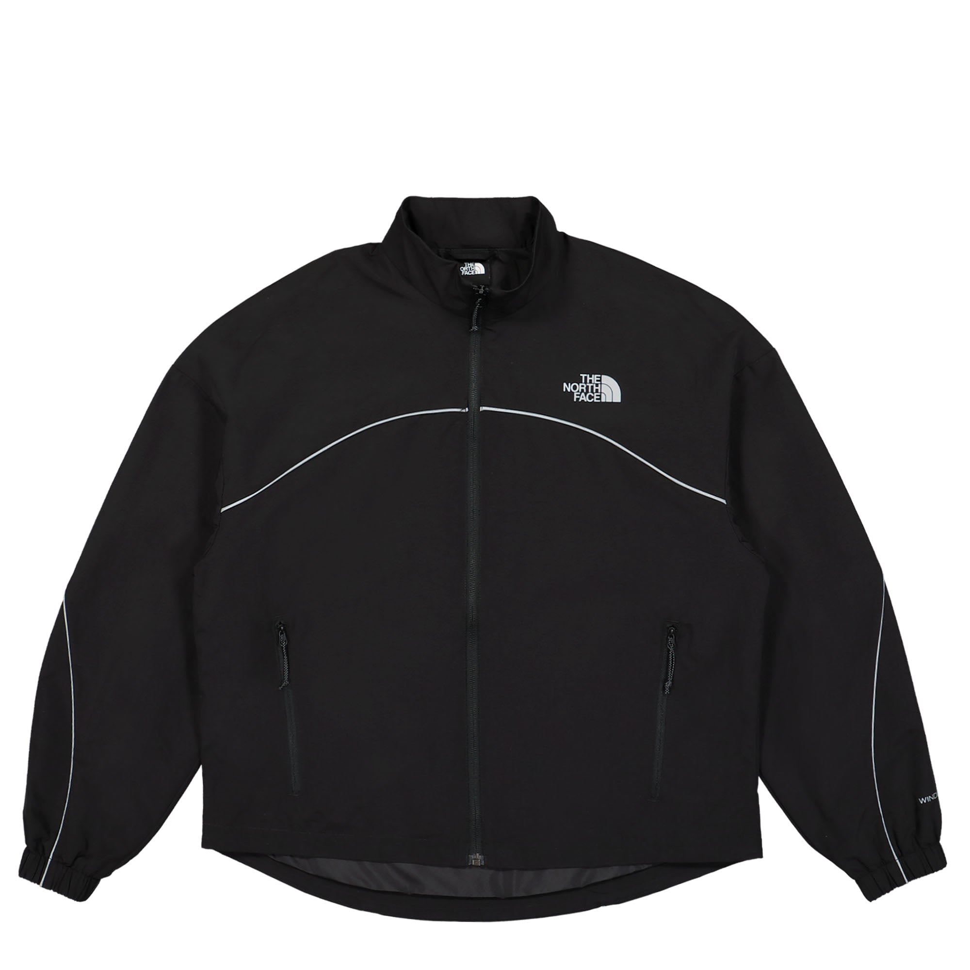 The North Face W Tek Piping Wind Jacket TNF Black Jackets NF0A832PJK3 | Overkill