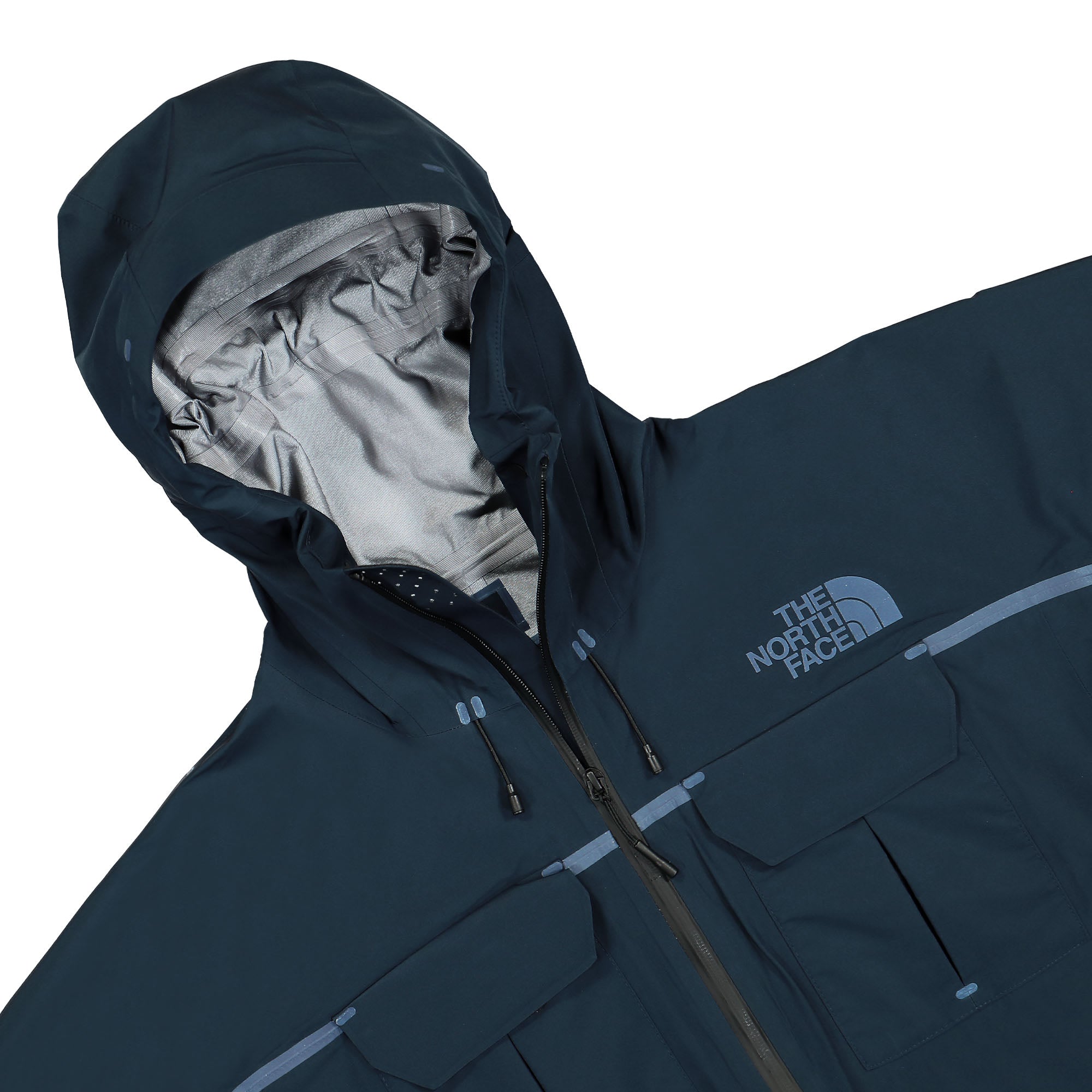 The North Face Rmst Futurelight Mountain Jacket Summit Navy Parkas Close-up | Overkill