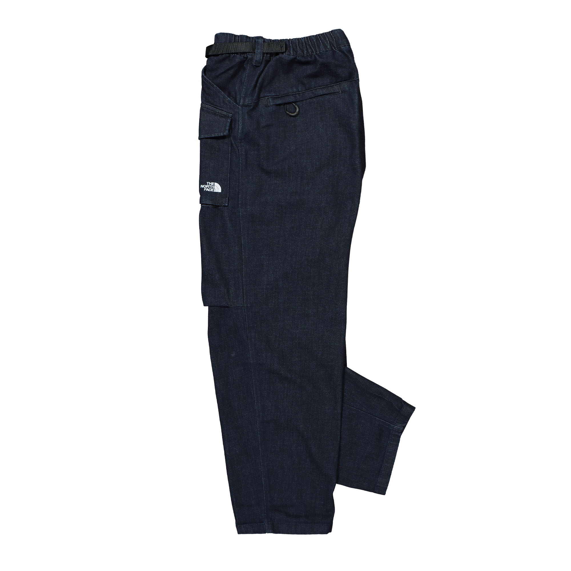 The North Face W Denim Pants - AP Dark Indigo / Denim Wash Jeans Close-up | Overkill