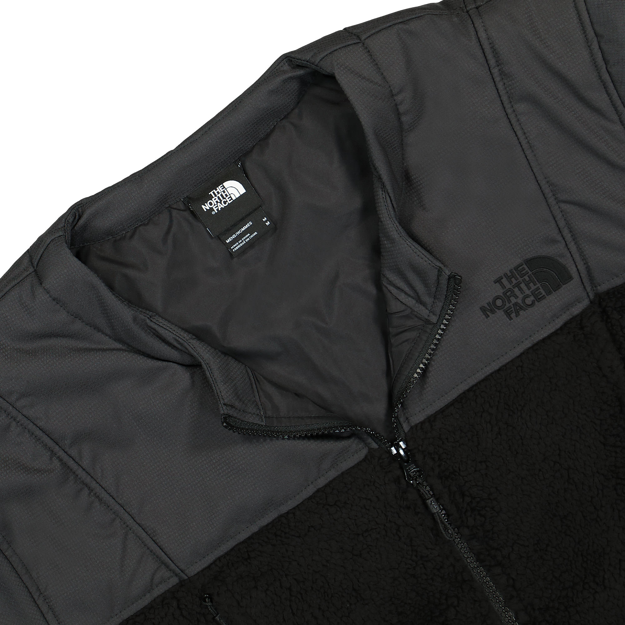 The North Face Tech Full-Zip Jacket - AP TNF Black / Asphalt Grey Jackets Close-up | Overkill