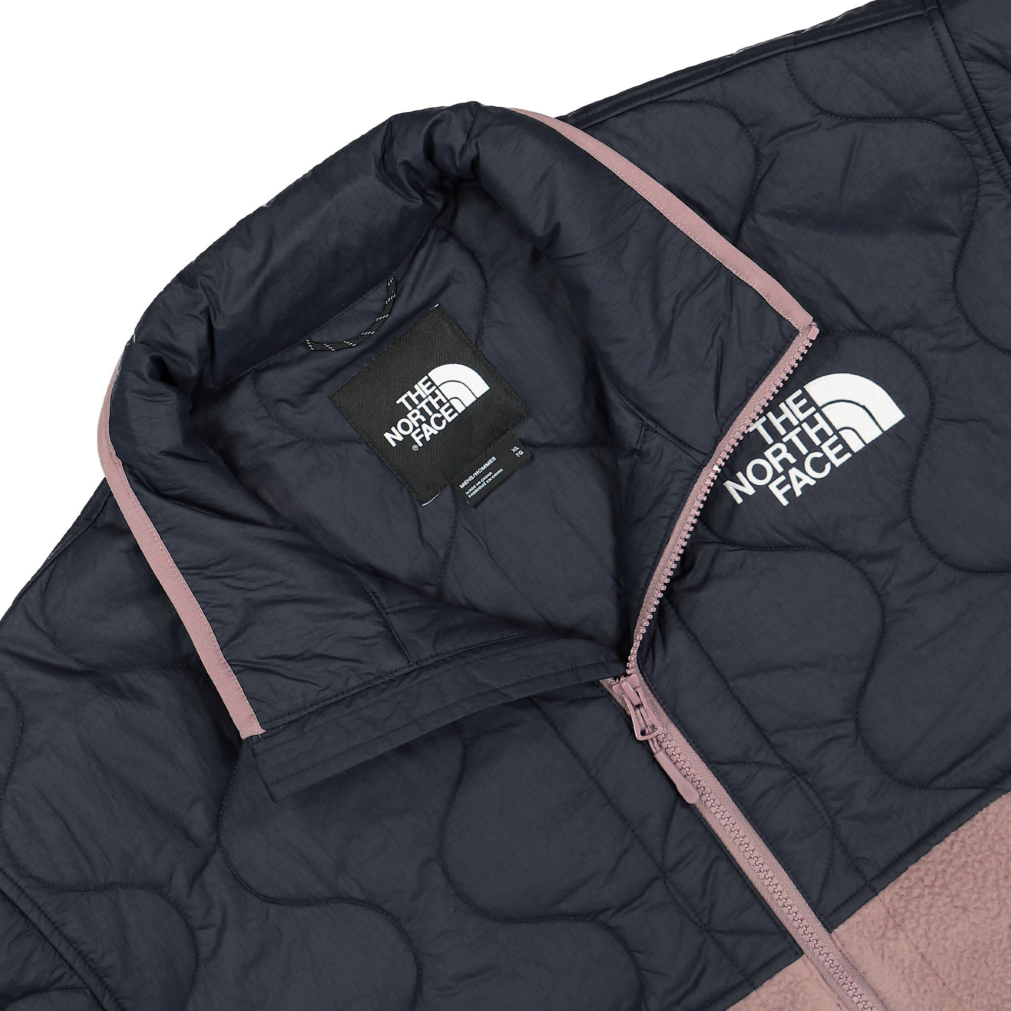 The North Face Vintage Fleece Jacket - AP Fawn Grey Fleece Jackets Close-up | Overkill