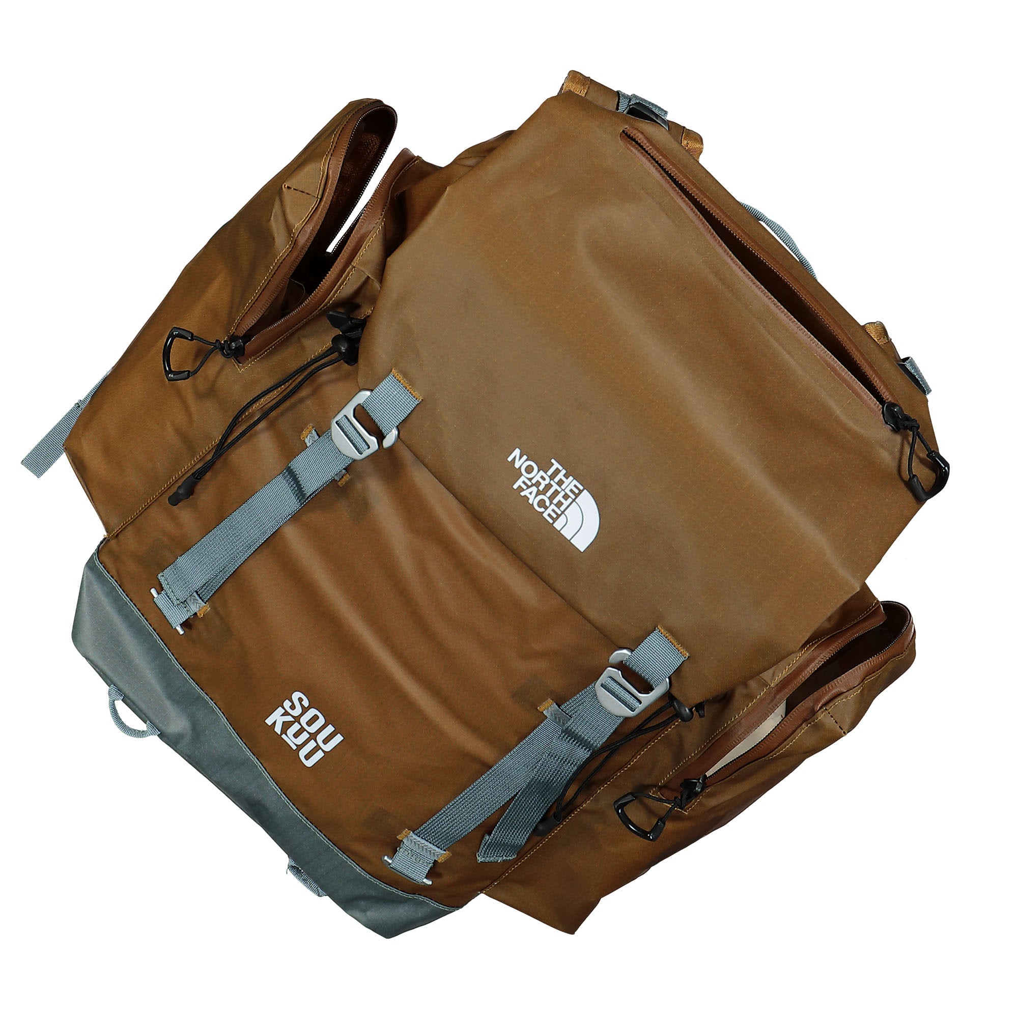 The North Face Undercover x The North Face Backpack Bronze Brown / Concrete Backpacks Detail view 1 | Overkill