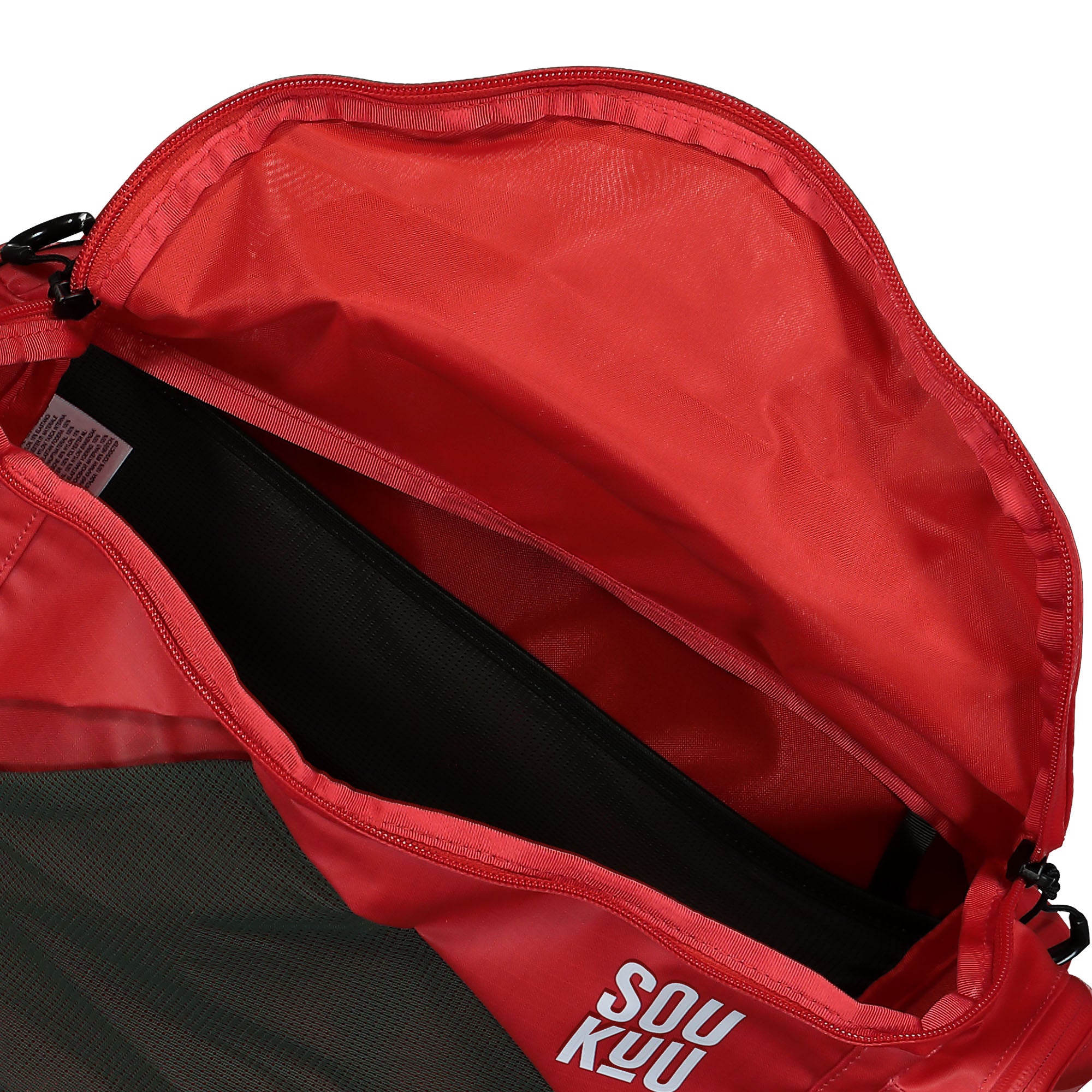 The North Face Undercover x The North Face Waistpack Dark Cedar Green / High Risk Red Hip & Waist Bags Detail view 2 | Overkill