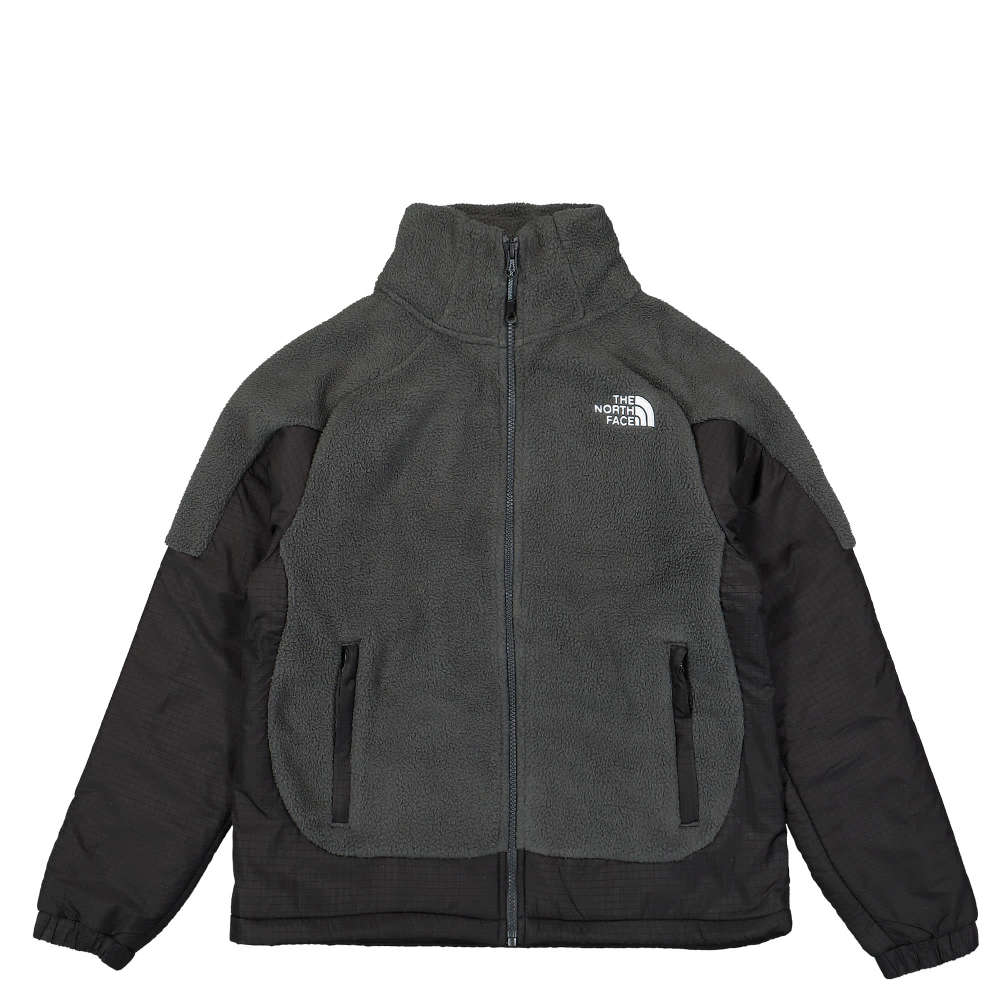 The North Face W Fleeski Y2K Jacket Asphalt Grey - TNF Black Fleece Jackets NF0A852PMN8 | Overkill