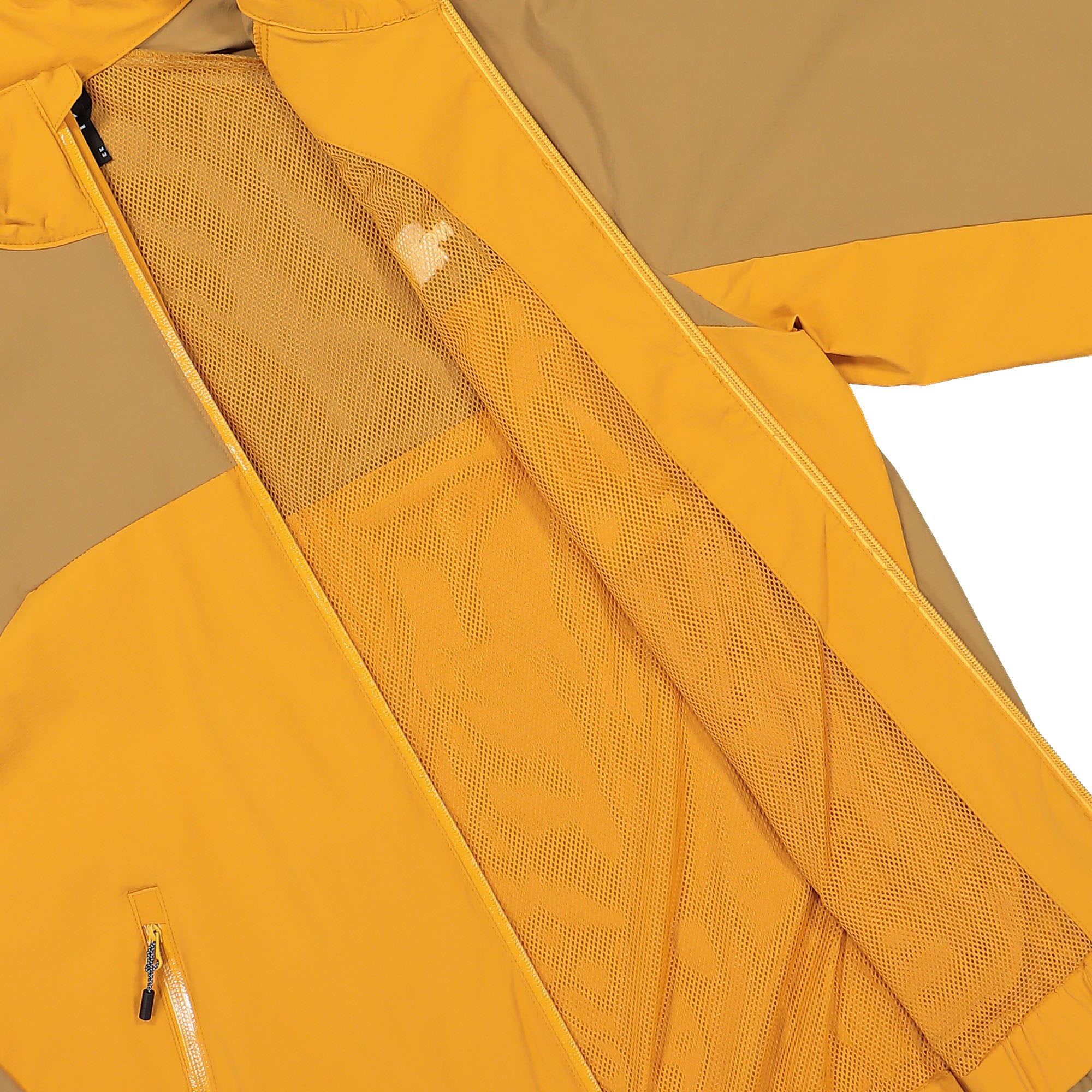 The North Face NSE Shell Suit Top Citrine Yellow / Utility Brown Track Jackets Detail view 1 | Overkill