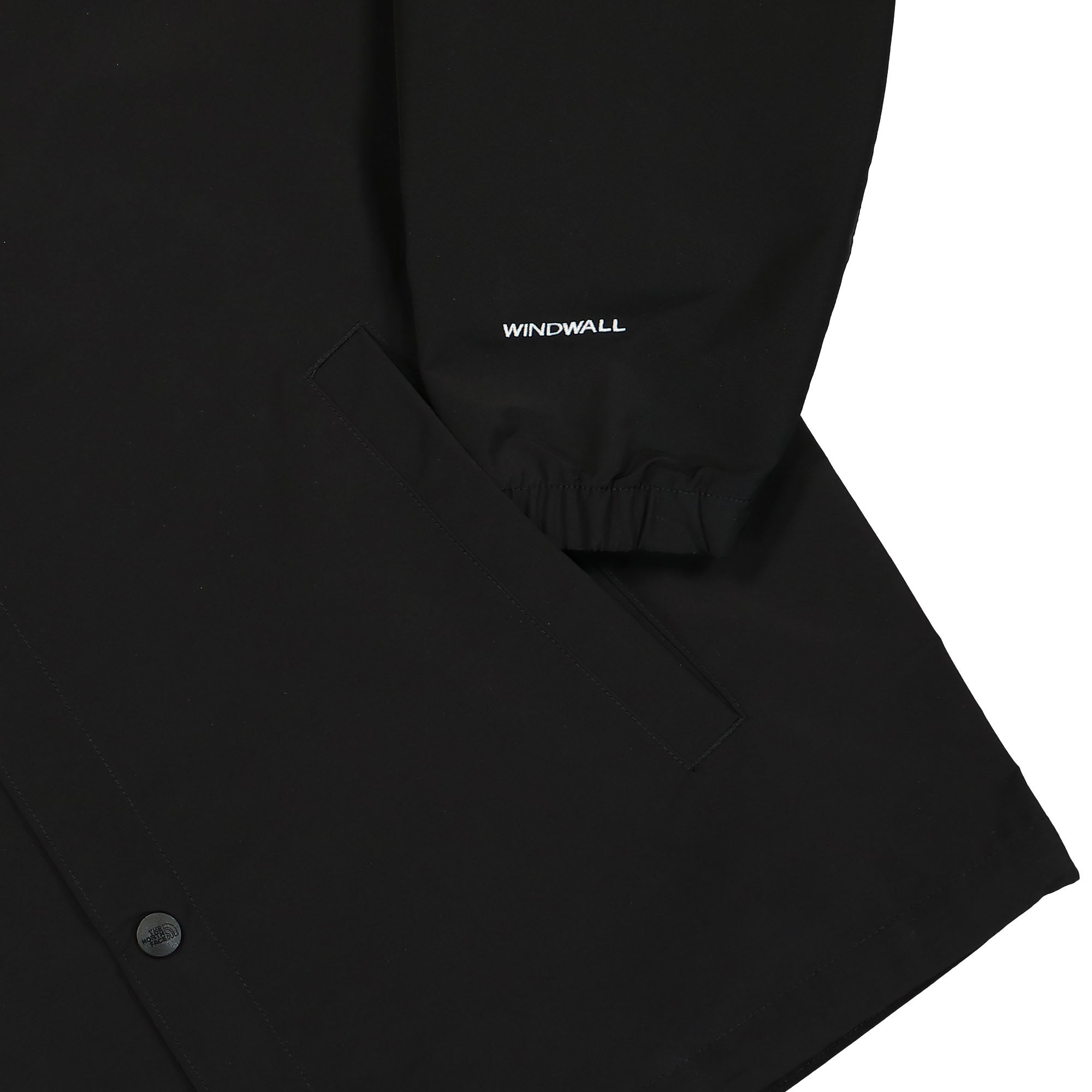 The North Face TNF Easy Wind Coaches Jacket TNF Black Jackets Detailfoto | Overkill