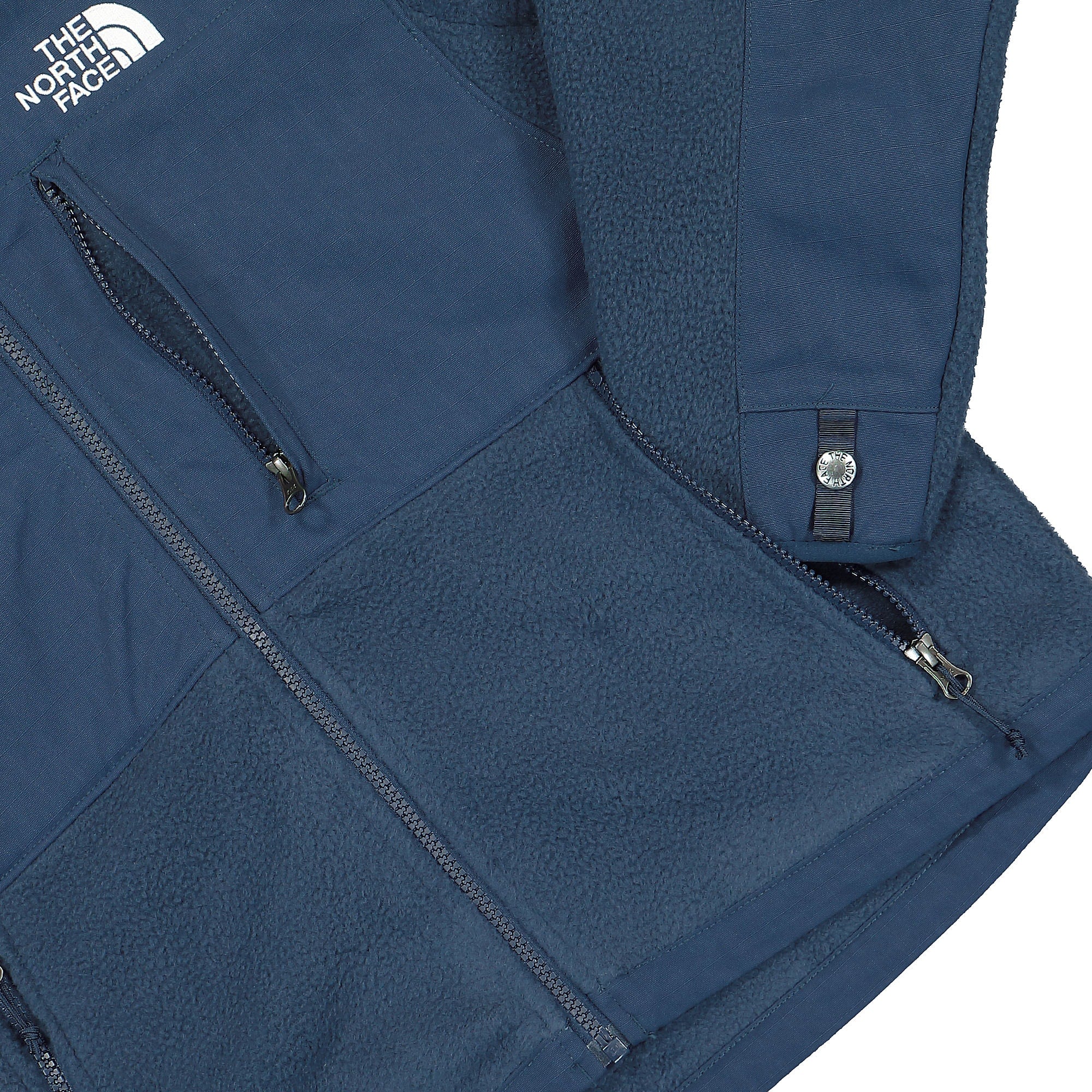 The North Face W Ripstop Denali Jacket Summit Navy Fleece Jackets Detailfoto | Overkill