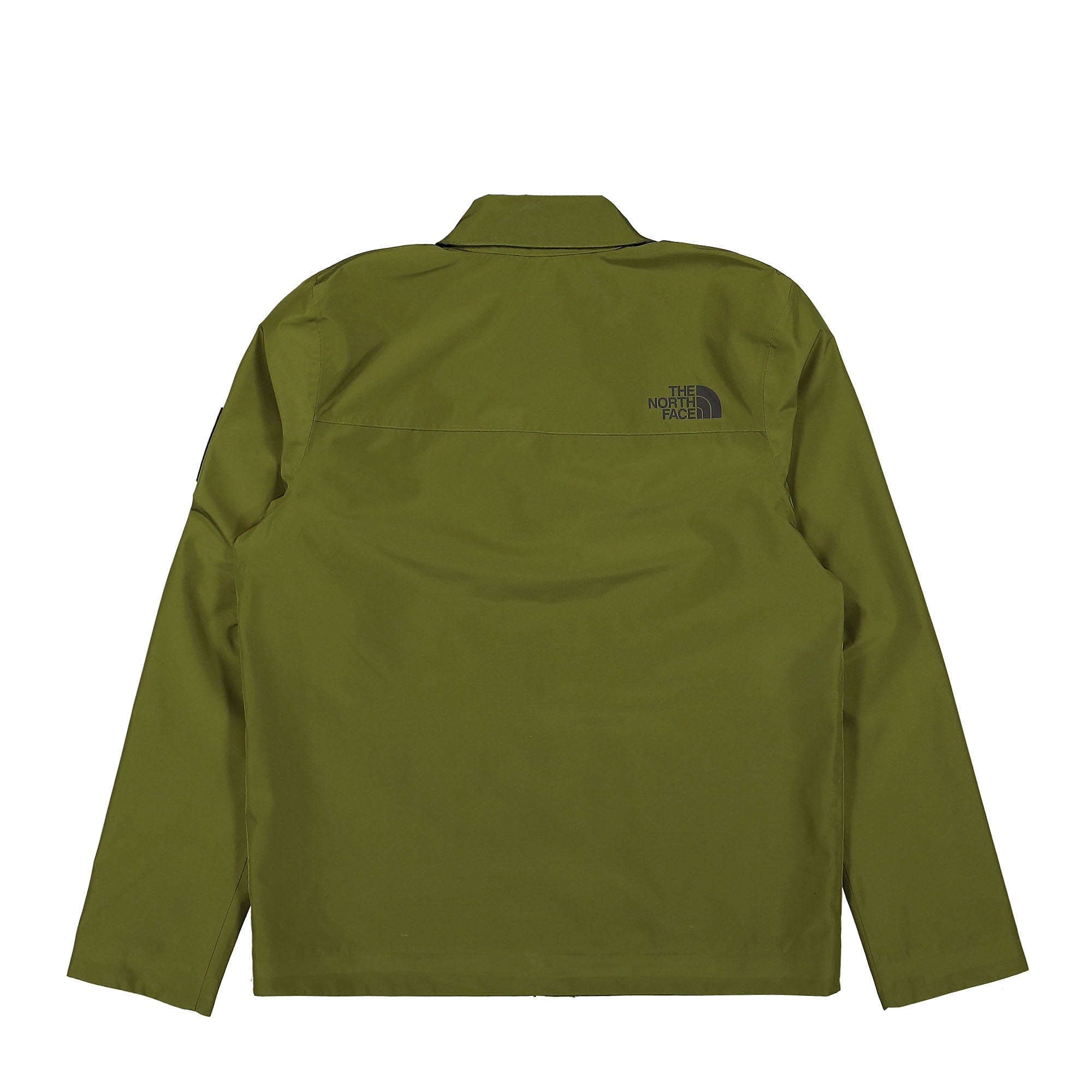 The North Face Amos Tech Overshirt Forest Olive Jackets Material | Overkill