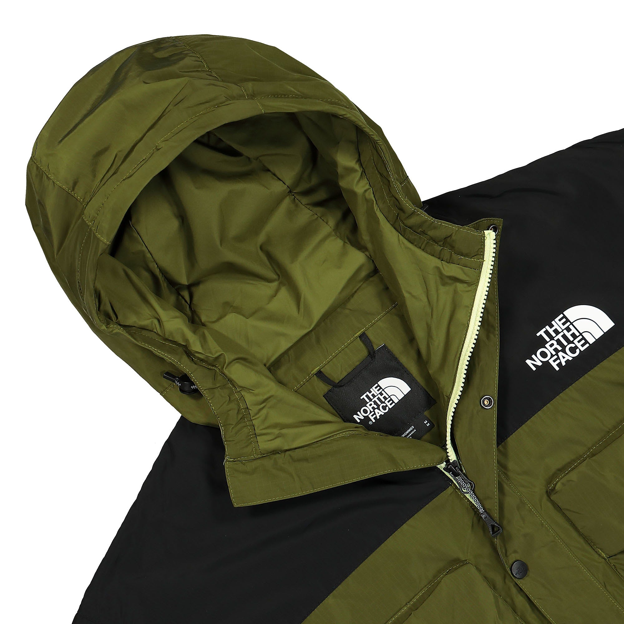 The North Face Tustin Cargo Pocket Jacket Forest Olive Jackets Close-up | Overkill