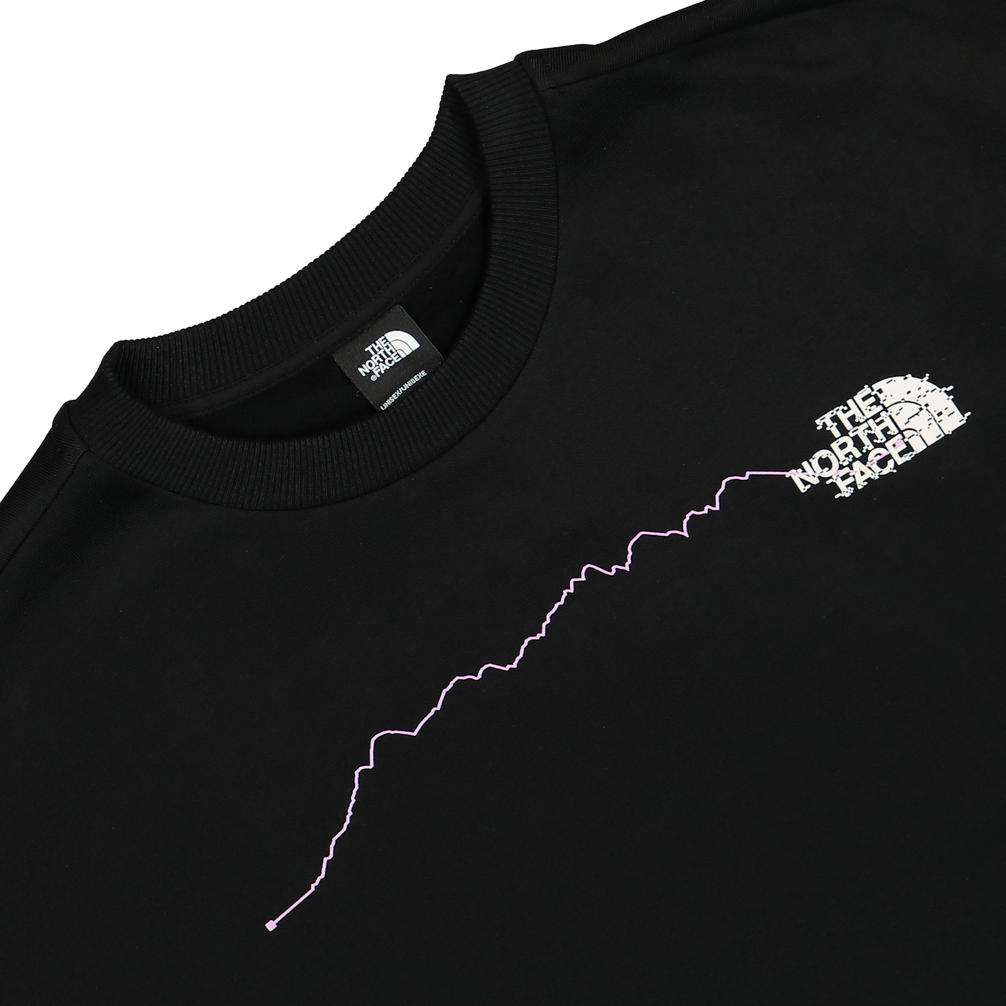 The North Face NSE Graphic Crewneck Sweater TNF Black Sweatshirts Material | Overkill