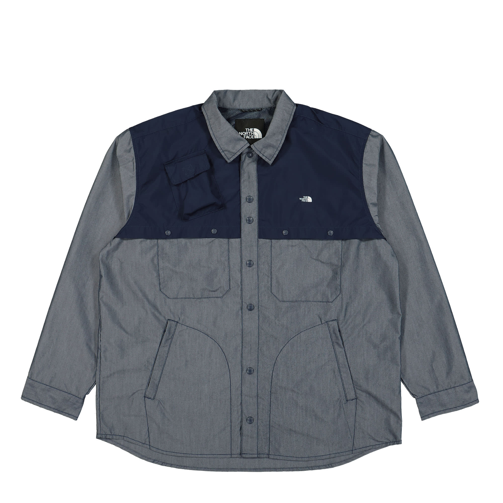 The North Face Denim LS Shirt - AP Light Indigo Denim Wash Shirts NF0A884WDF7 | Overkill