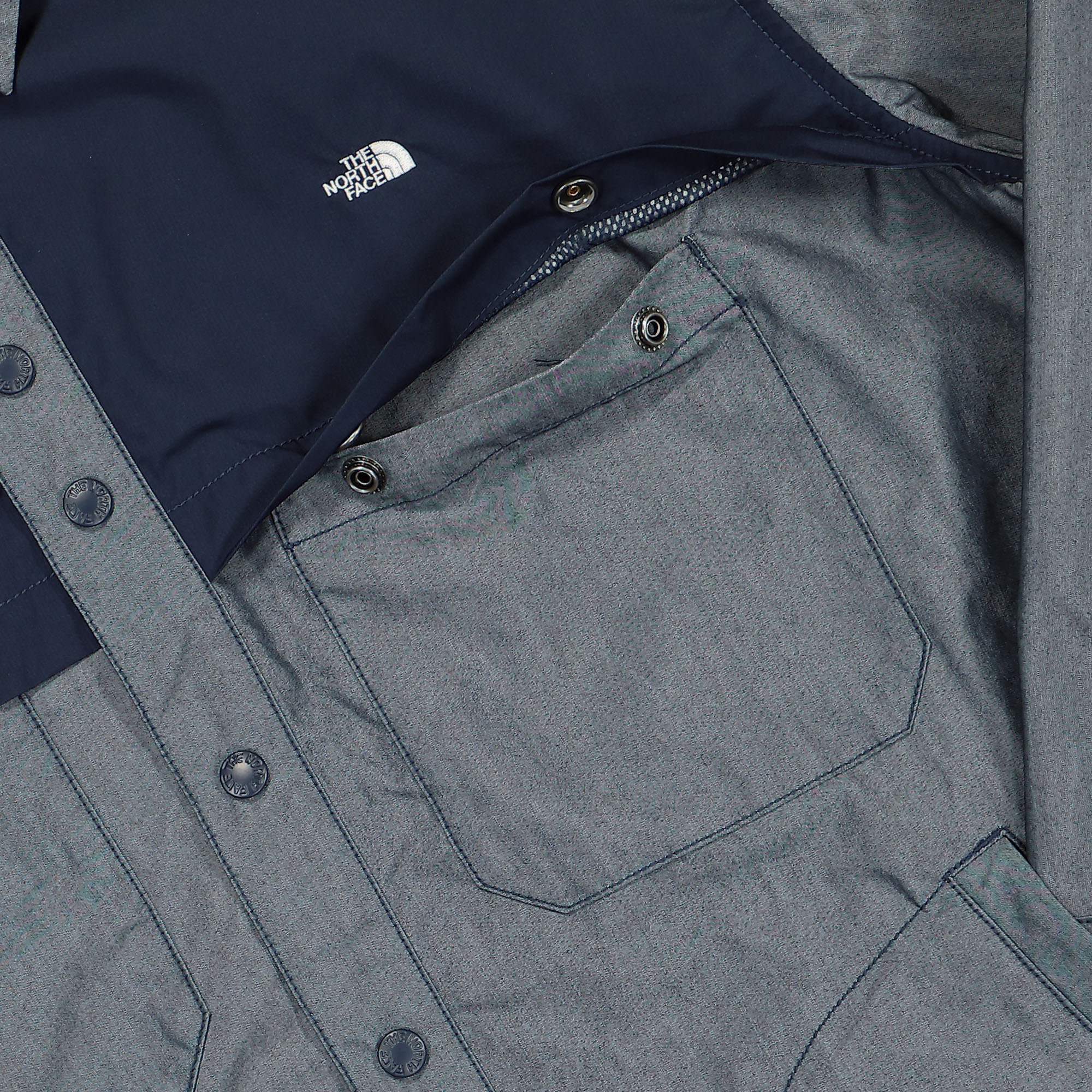 The North Face Denim LS Shirt - AP Light Indigo Denim Wash Shirts Detail view 1 | Overkill