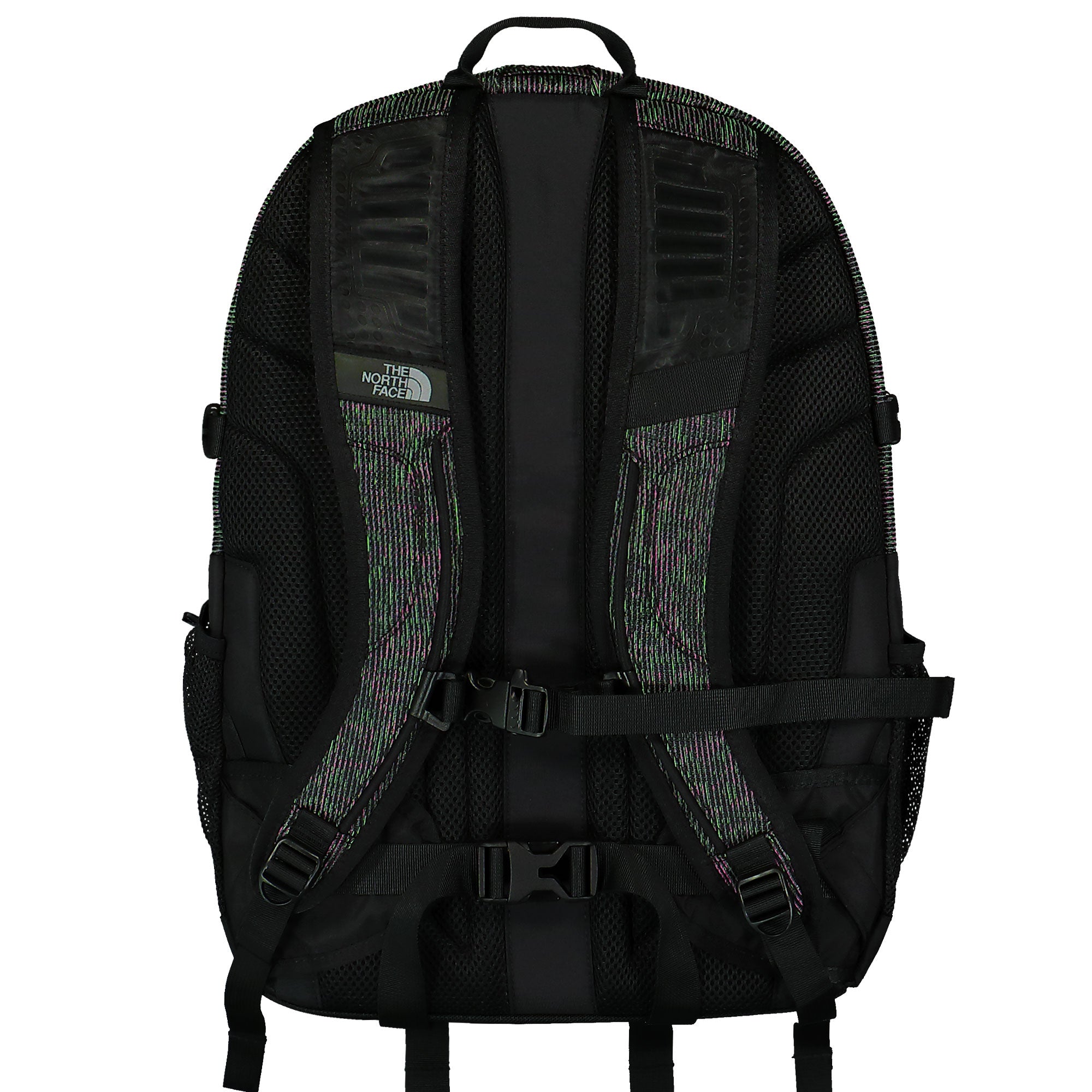 The North Face Borealis Classic Backpack 25th Anniversary Purple Iridescent / TNF Black Backpacks Close-up | Overkill
