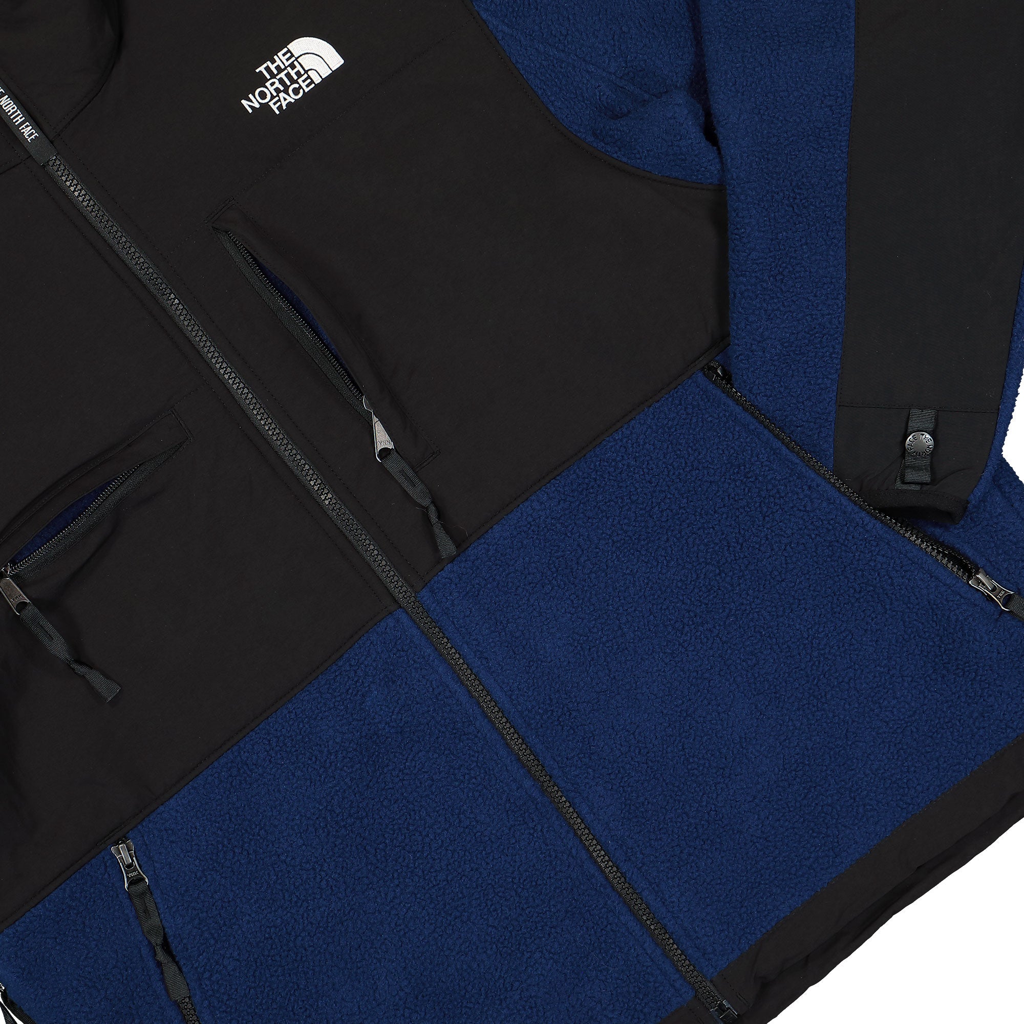 The North Face M Retro Denali Jacket Dark Blue / TNF Black Fleece Jackets Detailfoto | Overkill