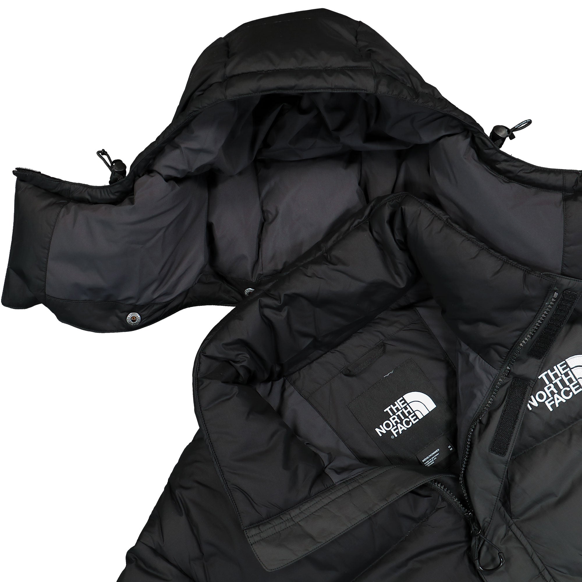 The North Face Down Puffer Jacket TNF Black / Asphalt Grey Puffer Jackets Close-up | Overkill