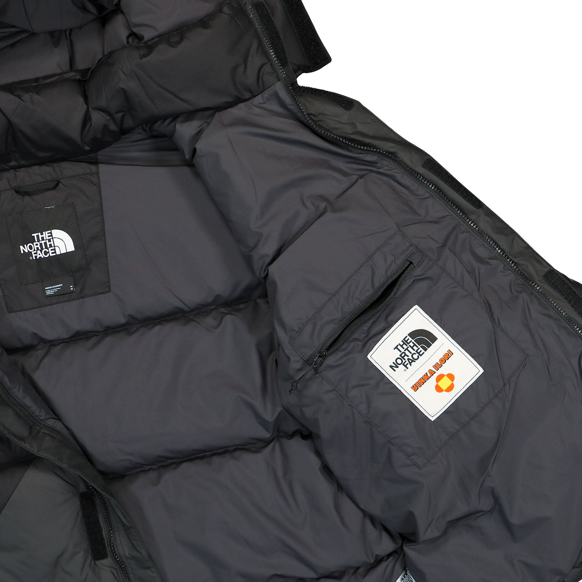 The North Face Down Puffer Jacket TNF Black / Asphalt Grey Puffer Jackets Detail view 1 | Overkill