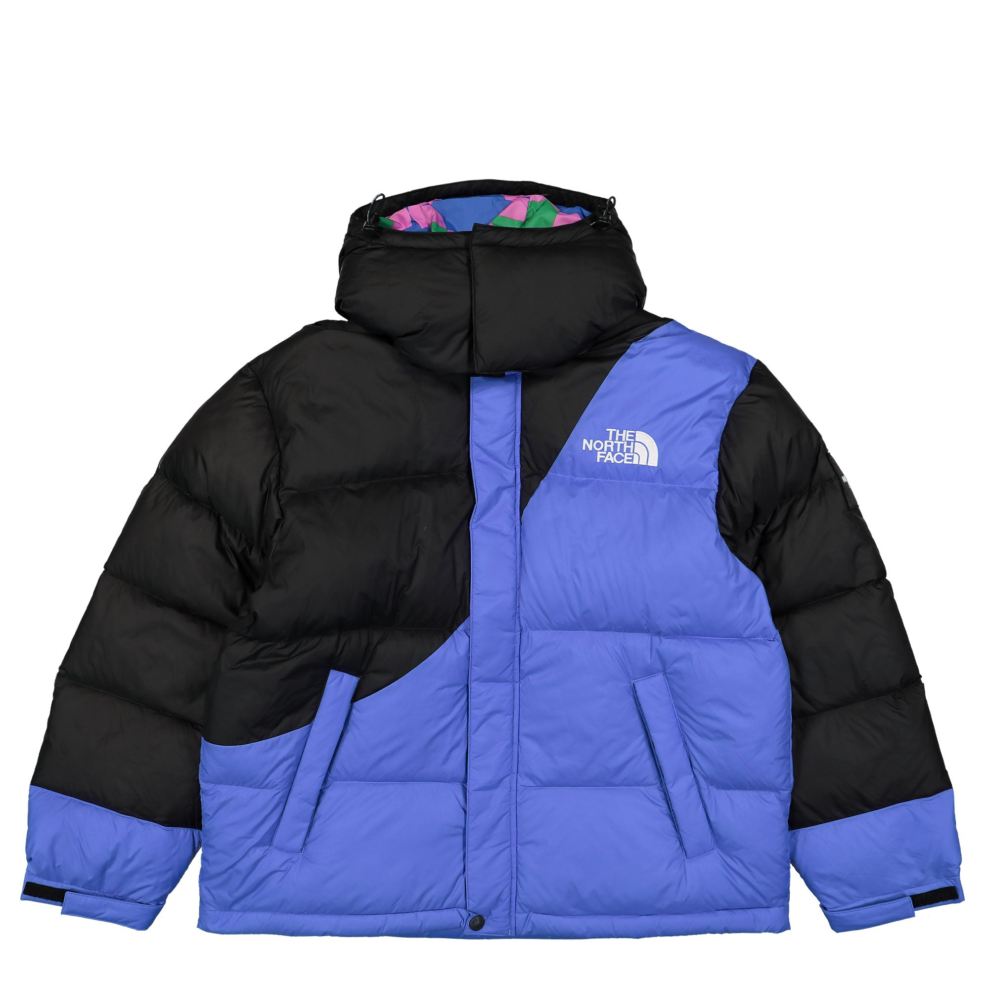 The North Face Down Puffer Jacket TNF Black / Solar Blue Puffer Jackets NF0A89GDTMI1 | Overkill