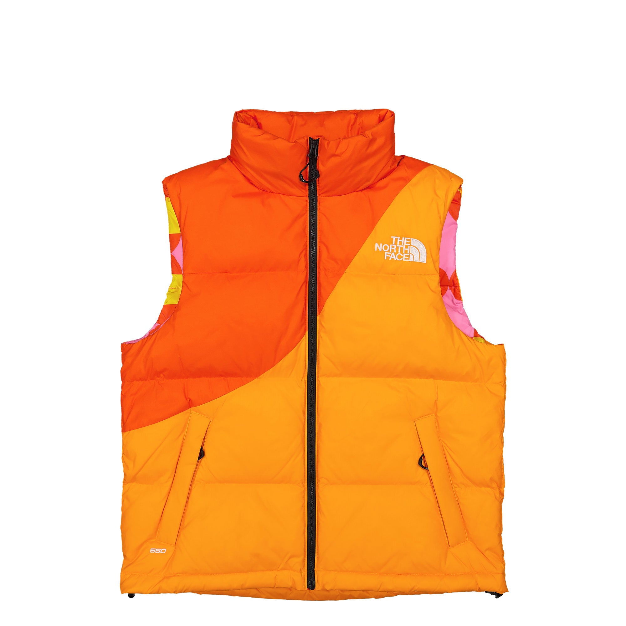 The North Face Down Vest Red Orange / Apricot Glaz Vests NF0A89GE0IH1 | Overkill