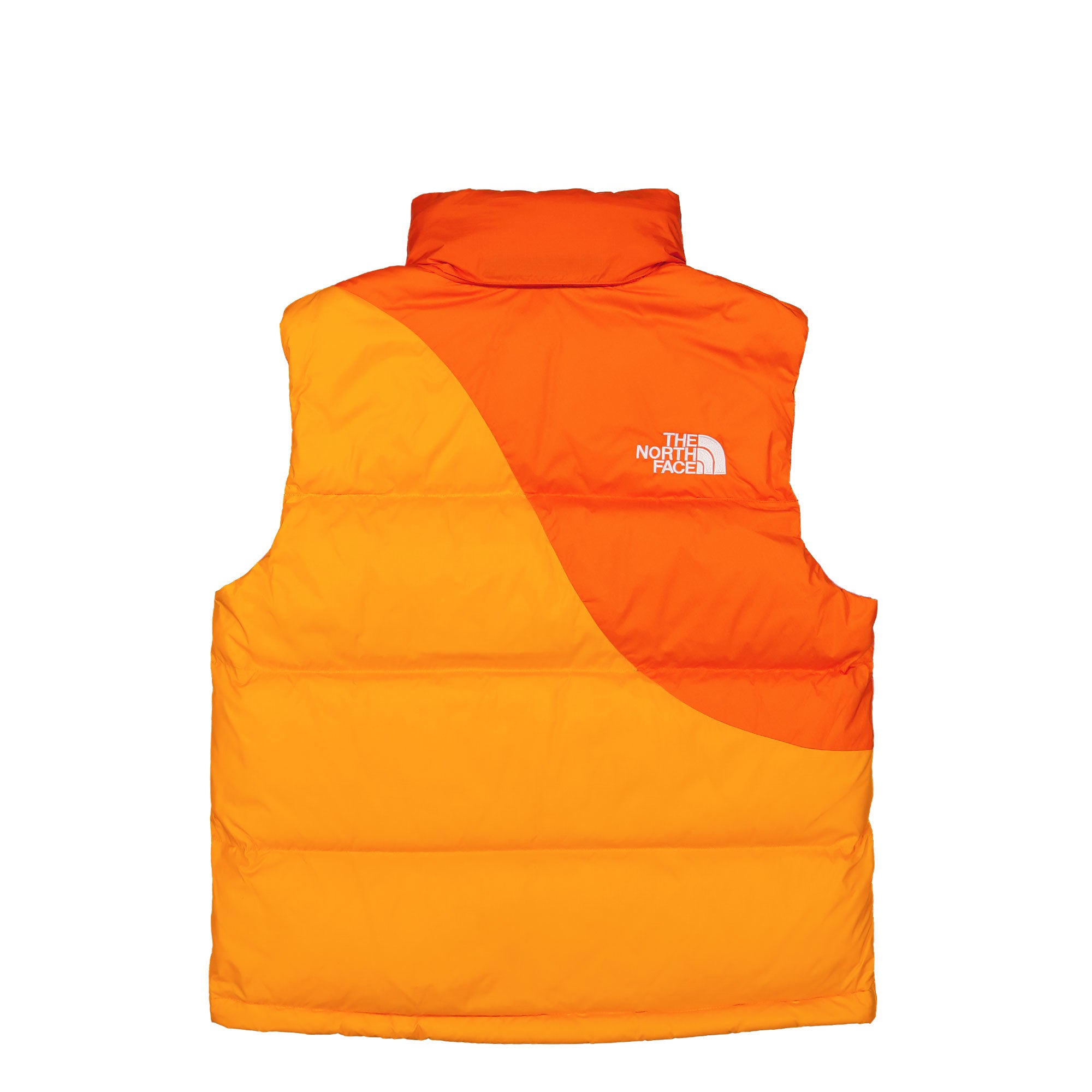 The North Face Down Vest Red Orange / Apricot Glaz Vests Material | Overkill