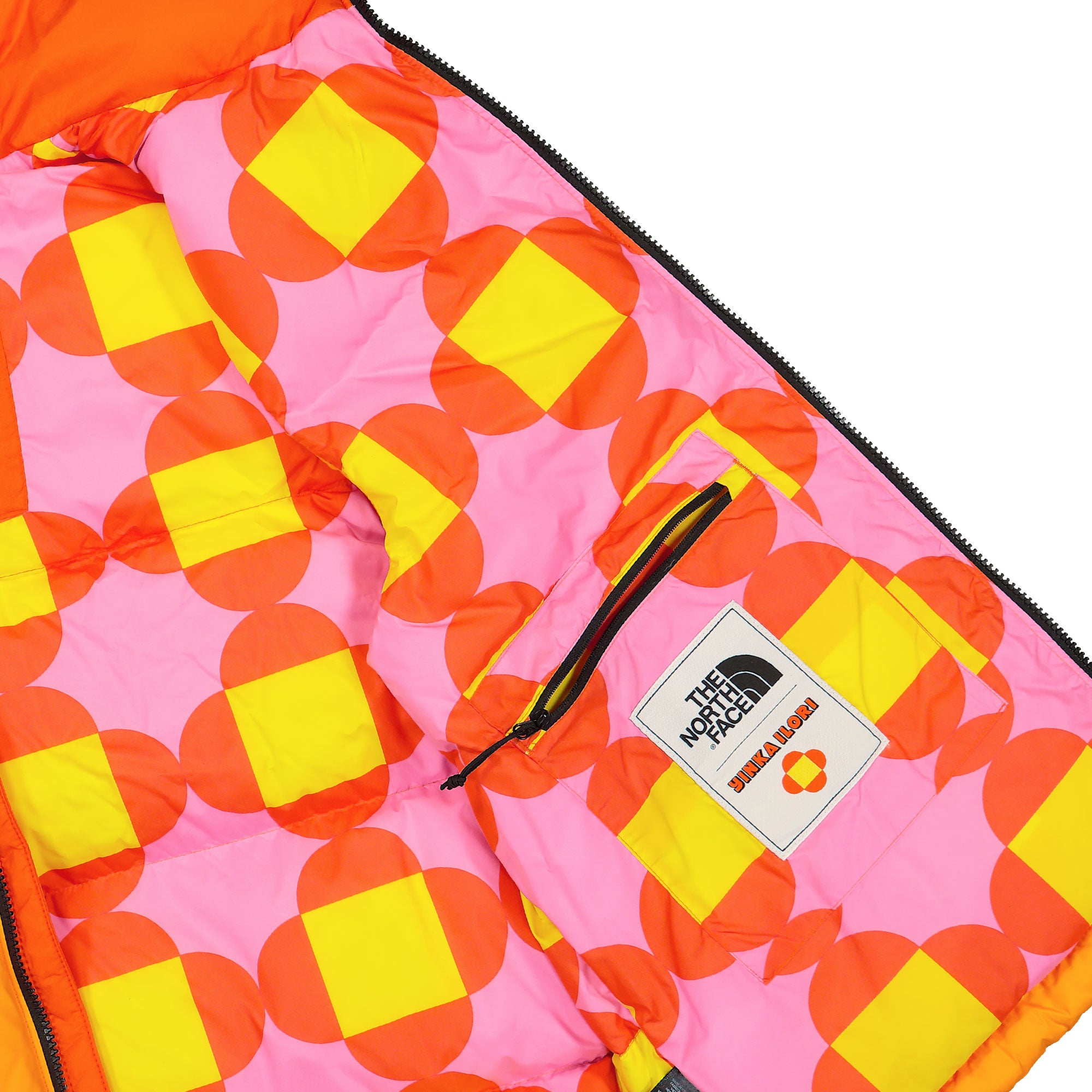 The North Face Down Vest Red Orange / Apricot Glaz Vests Detail view 1 | Overkill