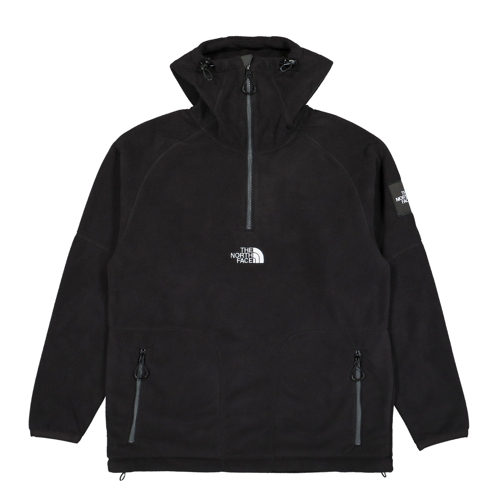 The North Face Fleece Anorak Jacket TNF Black Fleece Jackets NF0A89GFJK3 | Overkill