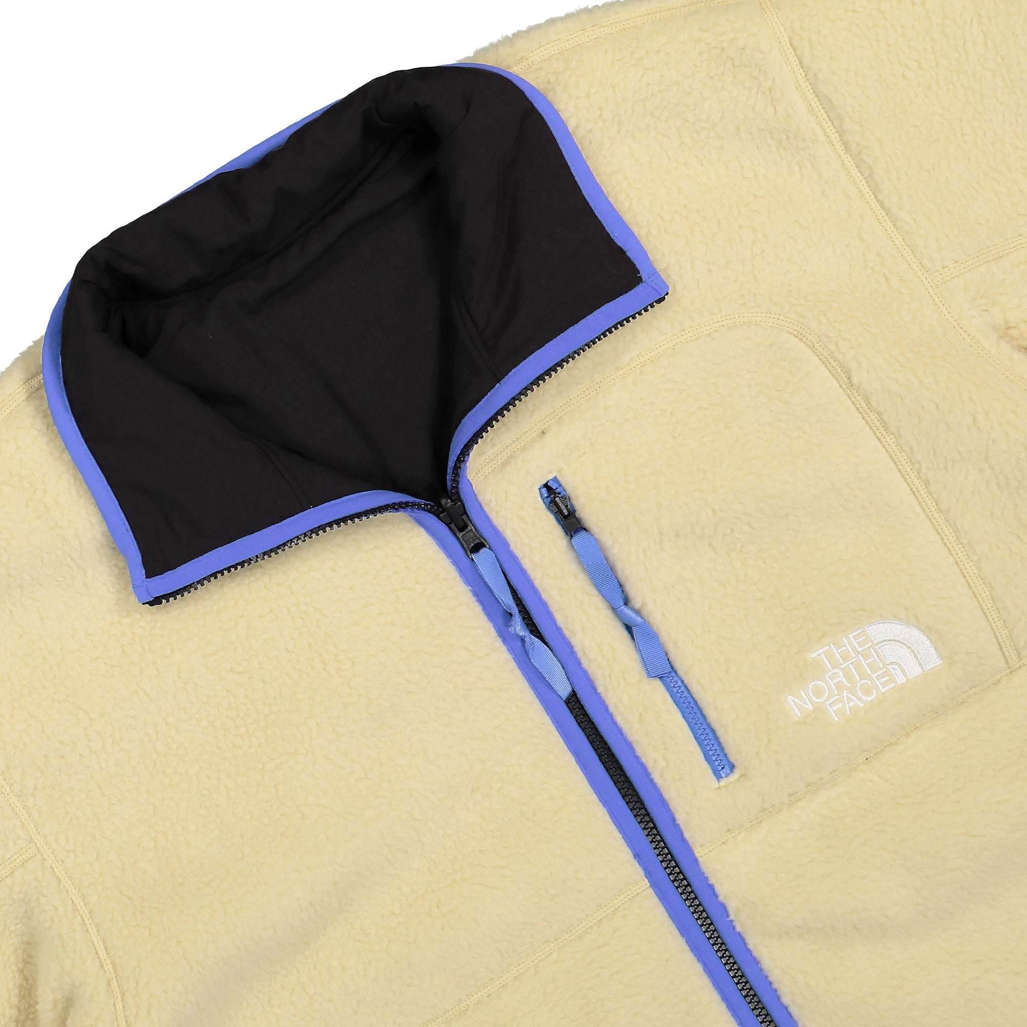 The North Face Reversible Fleece Jacket Gravel / TNF Black Fleece Jackets Detail view 1 | Overkill