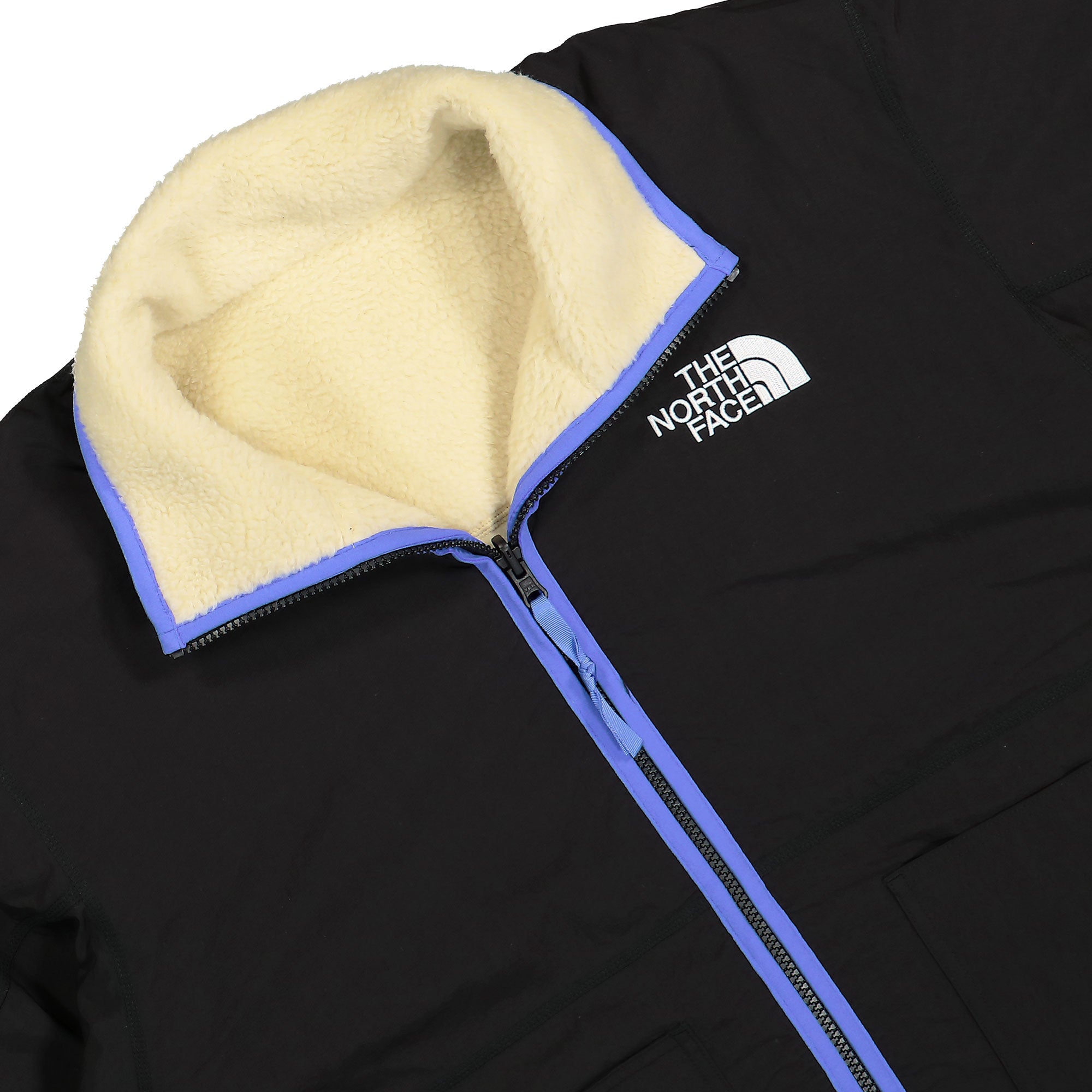 The North Face Reversible Fleece Jacket Gravel / TNF Black Fleece Jackets Detail view 3 | Overkill