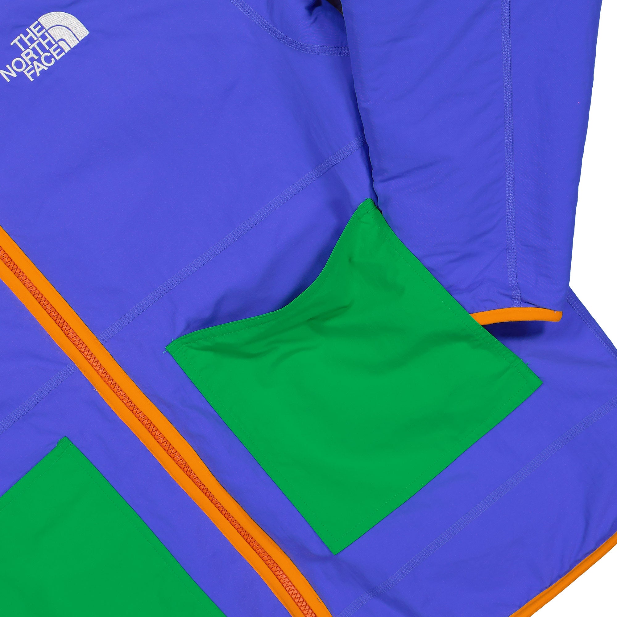 The North Face Reversible Fleece Jacket Solar Blue Lets Blossom Together Print Fleece Jackets Detail view 4 | Overkill