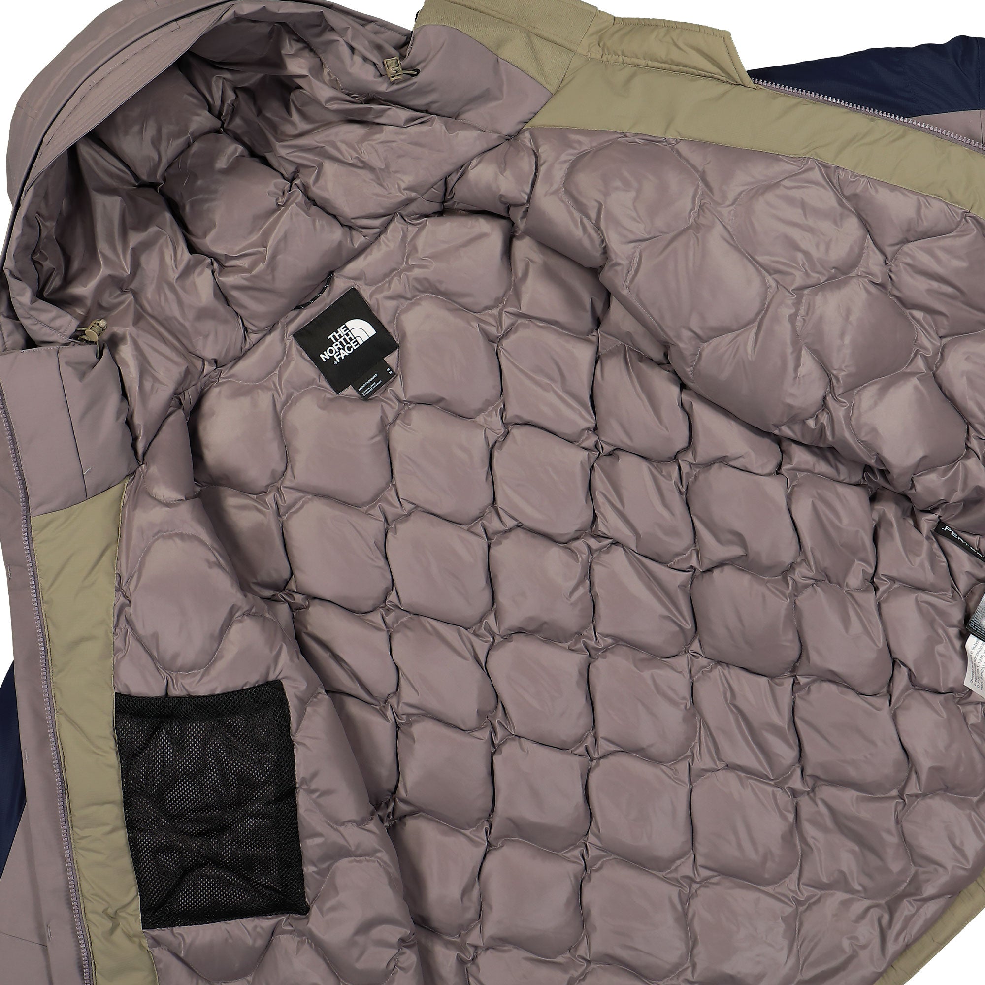 The North Face Heavy Weight Mountain Down Jacket AP Lunar Stone / Cavern Grey Jackets Detail view 1 | Overkill