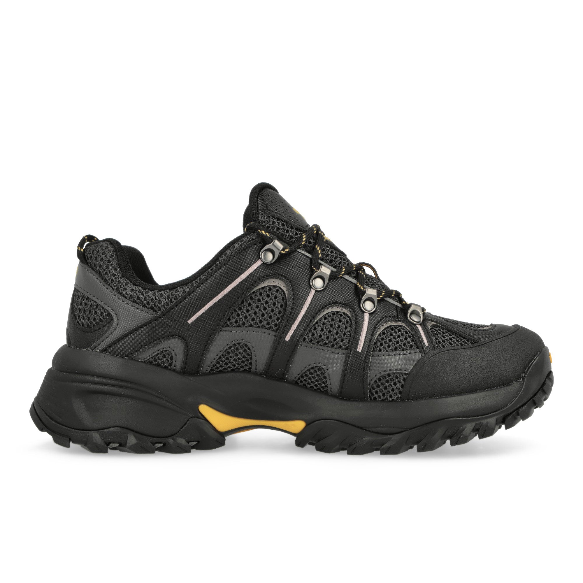 The North Face Hedgehog 06 RVST Gore Tex TNF Black / Asphalt Grey Low Top Sneakers Silhouette | Overkill