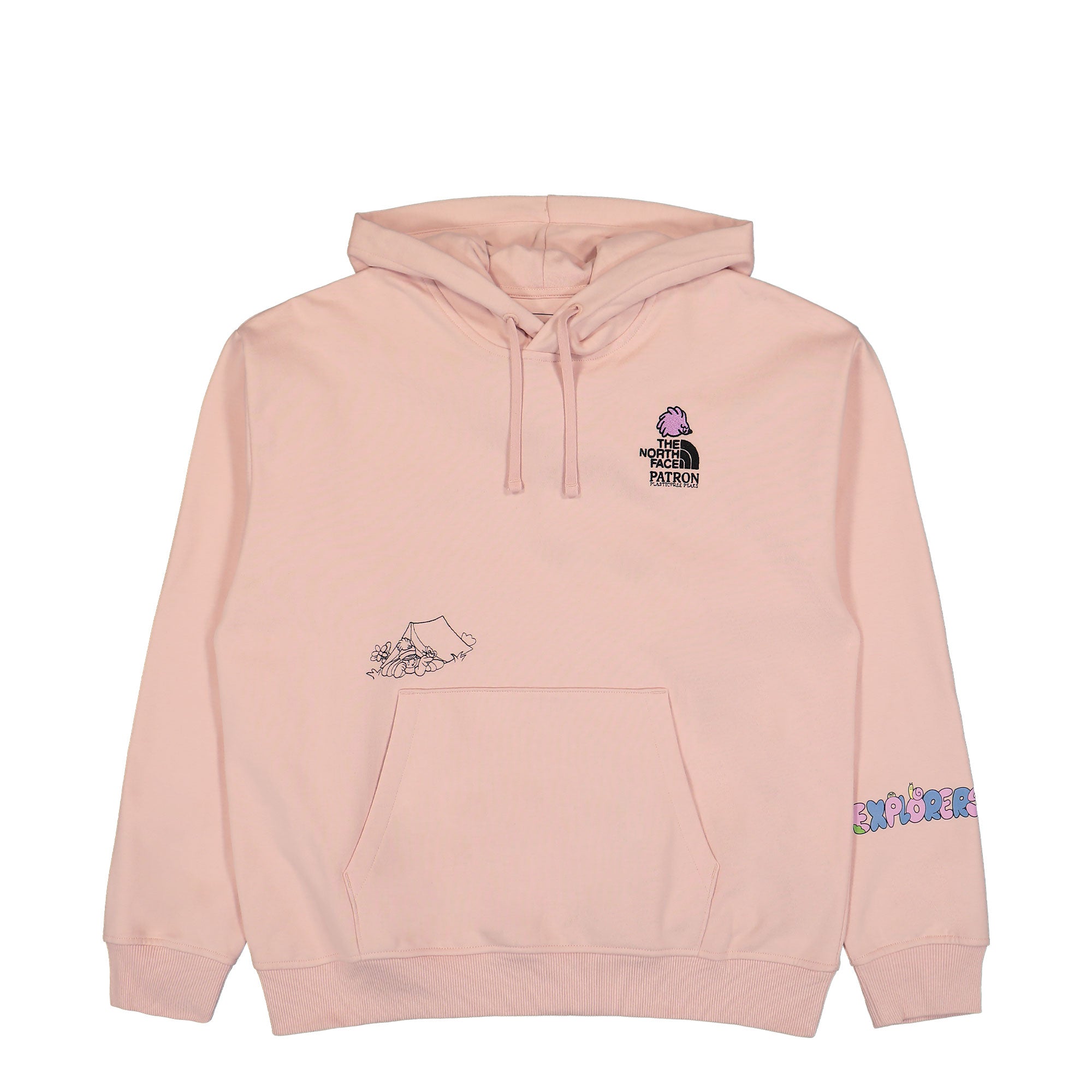 The North Face U Mountain Cleanup Hoodie Pink Moss Hoodies NF0A8C2VLK61 | Overkill