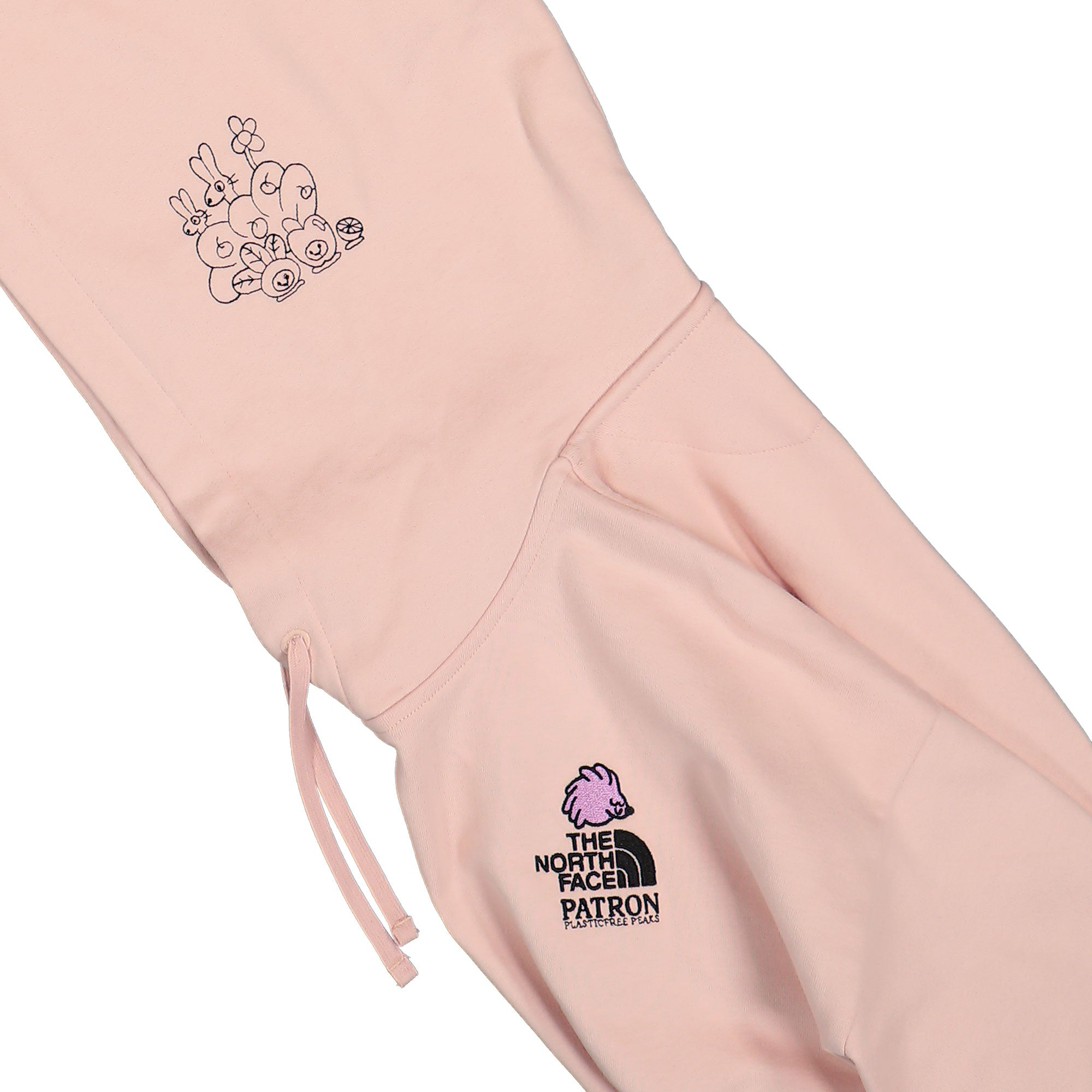 The North Face U Mountain Cleanup Hoodie Pink Moss Hoodies Detail view 1 | Overkill