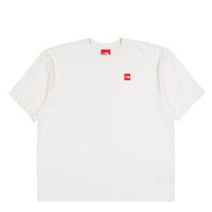 The North Face M TNF Red Box S/S Tee White Dune T-Shirts NF0A8EG5QLI1 | Overkill