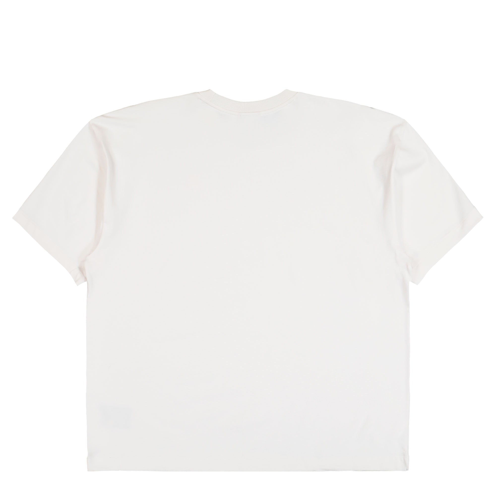 The North Face M TNF Red Box S/S Tee White Dune T-Shirts NF0A8EG5QLI1 Close-up | Overkill