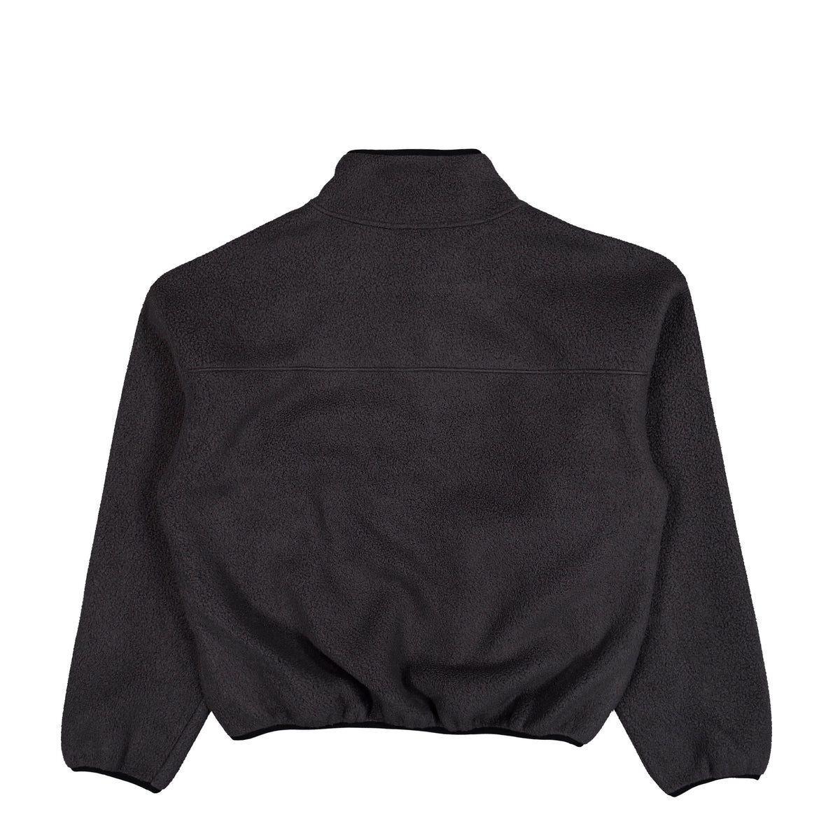 The North Face M Red Box 1/2 Zip Fleece Sweater Obsidian sweater NF0A8EGC0SA Close-up | Overkill