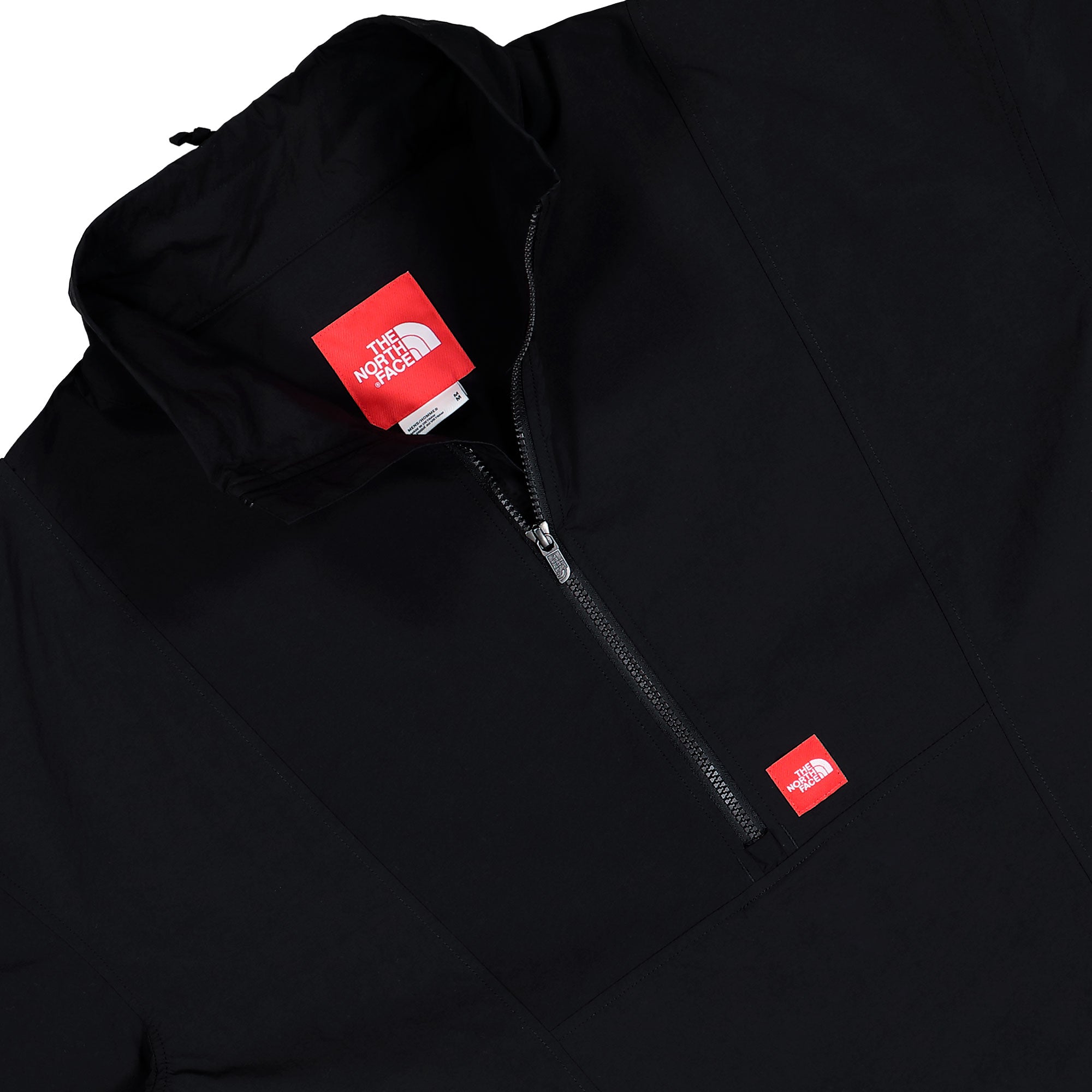 The North Face M TNF Red Box Taslan Jacket TNF Black Windbreaker NF0A8FPAJK3 Detailfoto | Overkill