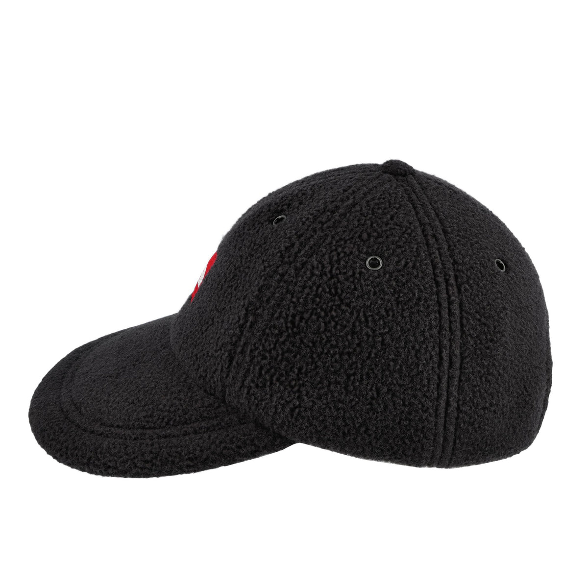 The North Face TNF Red Box Fleece Cap Osidian Caps NF0A8HE00SA Close-up | Overkill