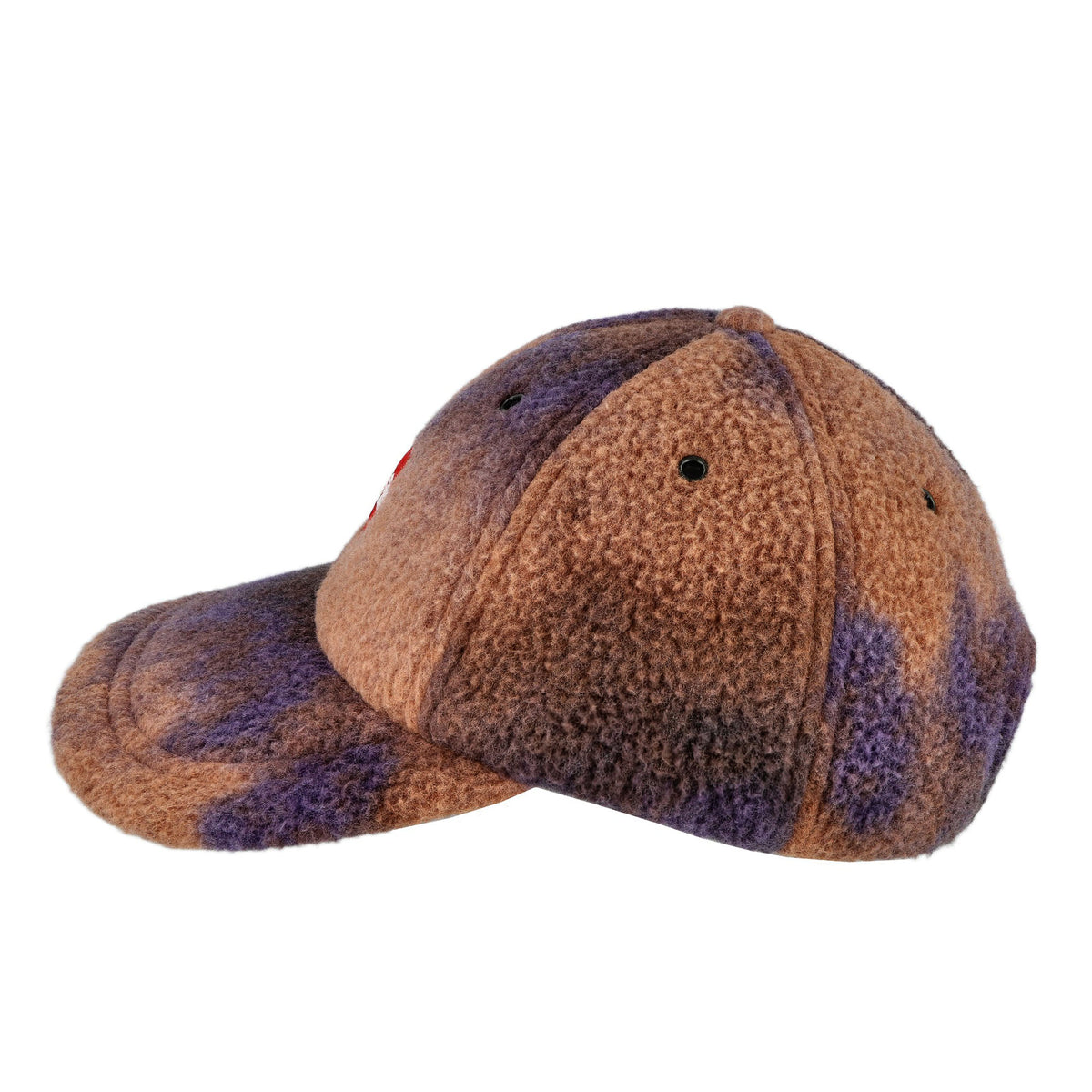 The North Face TNF Red Box Fleece Cap Grounded Plum 1 Caps NF0A8HE0R24 Close-up | Overkill