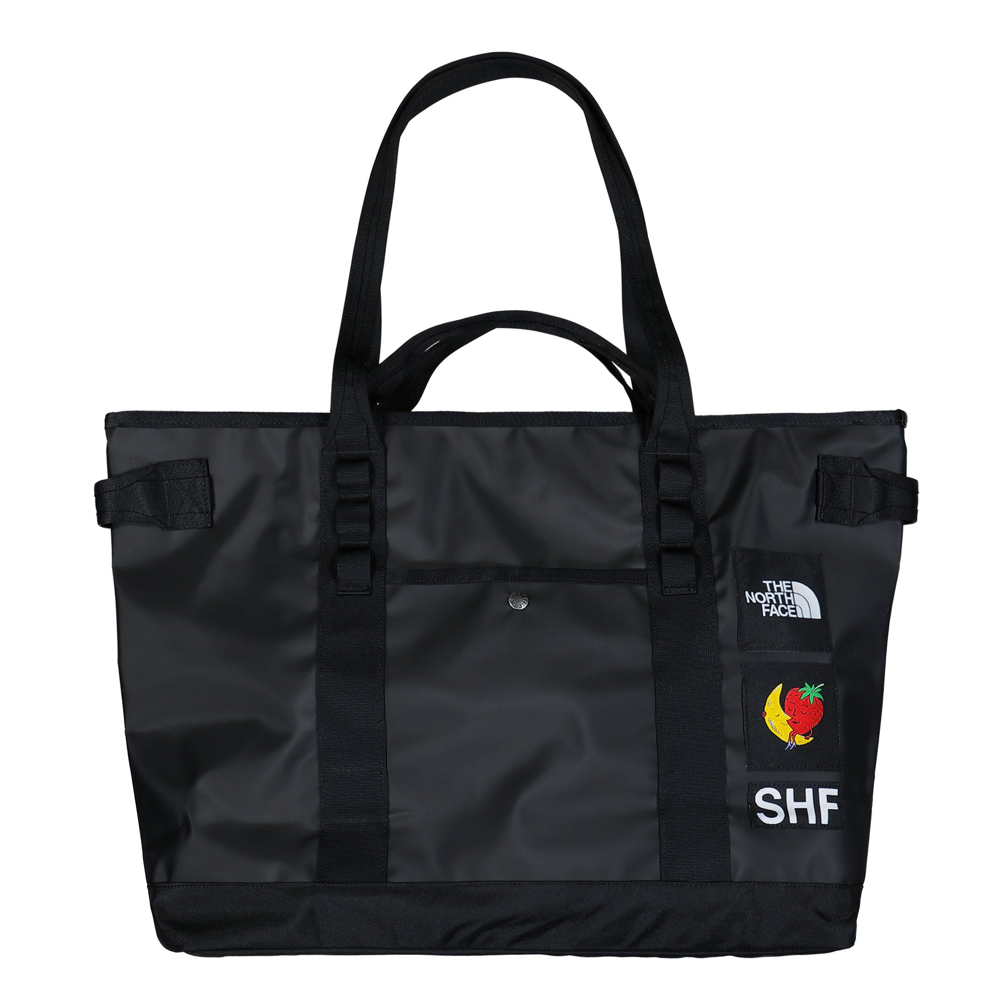 SHF x The North Face Tote TNF Black Tote Bags & Shoppers NF0A8HHQJK3 Close-up | Overkill