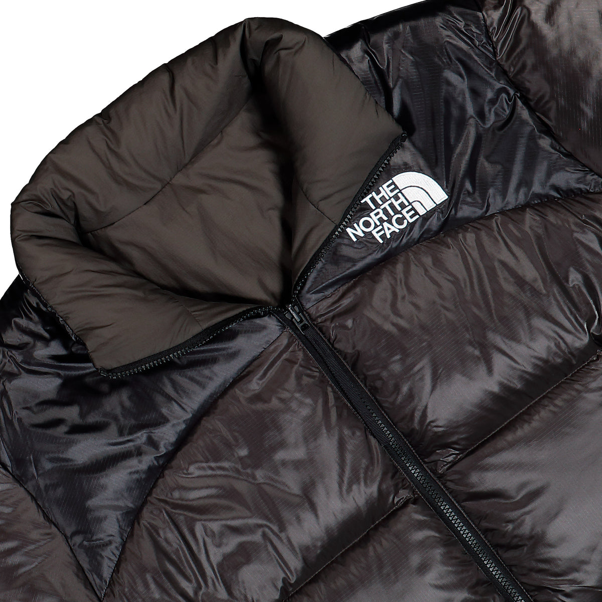 The North Face M Pertex Nupse Reversible Jacket Lead / TNF Black Jackets NF0A8HYST6Z Detail View 4 | Overkill