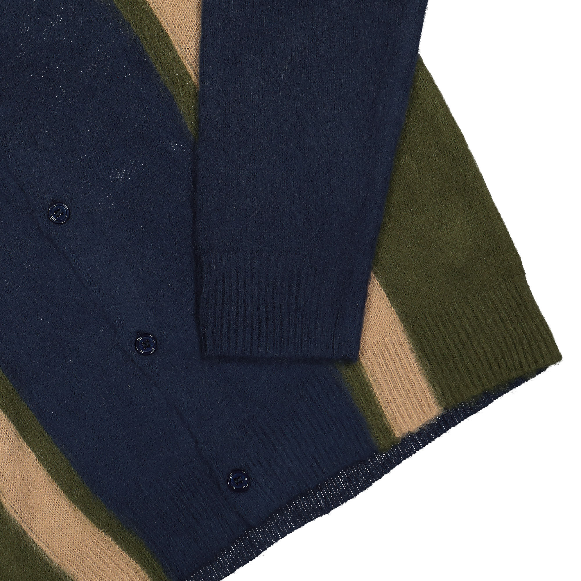 Noon Goons Recess Knit Cardigan Navy / Moss Cardigans Detailfoto | Overkill