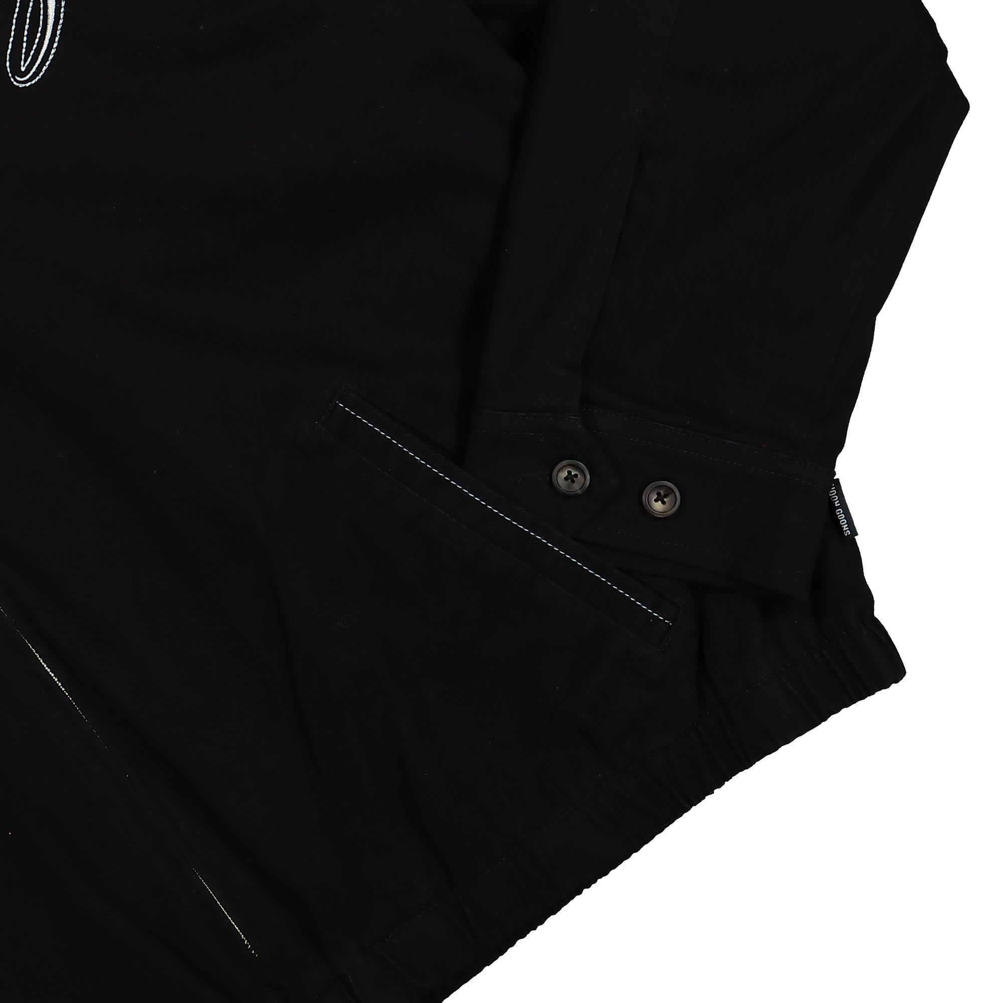 Noon Goons Stitched Up Jacket Black Jackets Detailfoto | Overkill