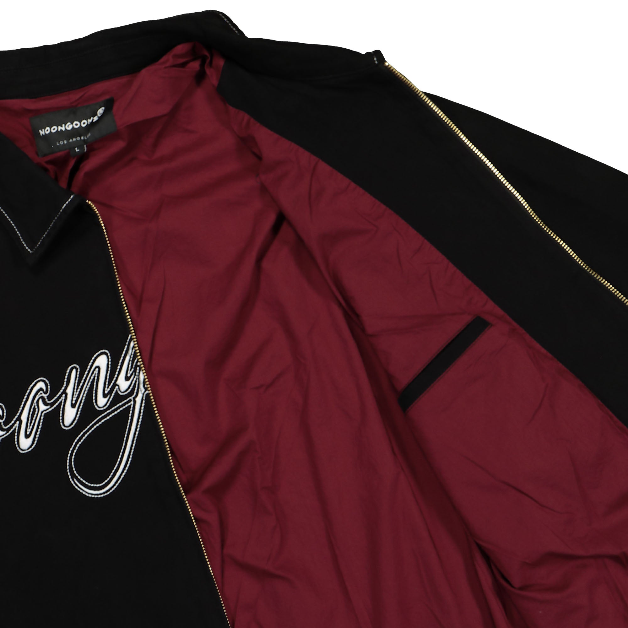 Noon Goons Stitched Up Jacket Black Jackets Detail view 1 | Overkill