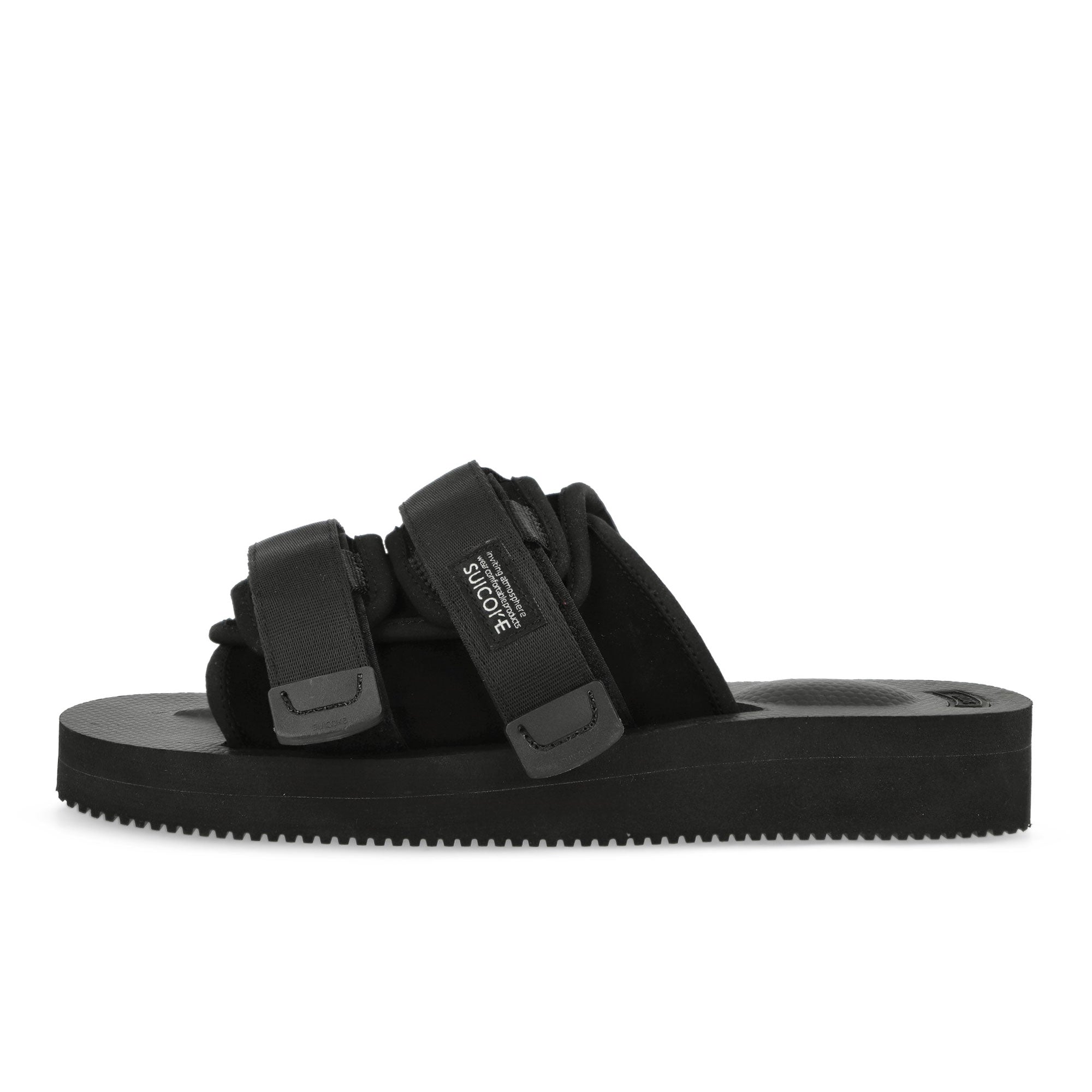 Suicoke Moto - VS Black Slides, Sandals & Slippers OG-056VS001 | Overkill