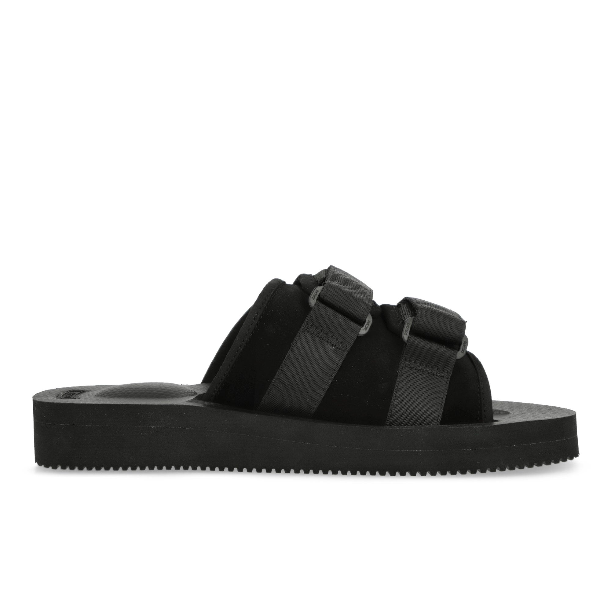 Suicoke Moto - VS Black Slides, Sandals & Slippers Silhouette | Overkill