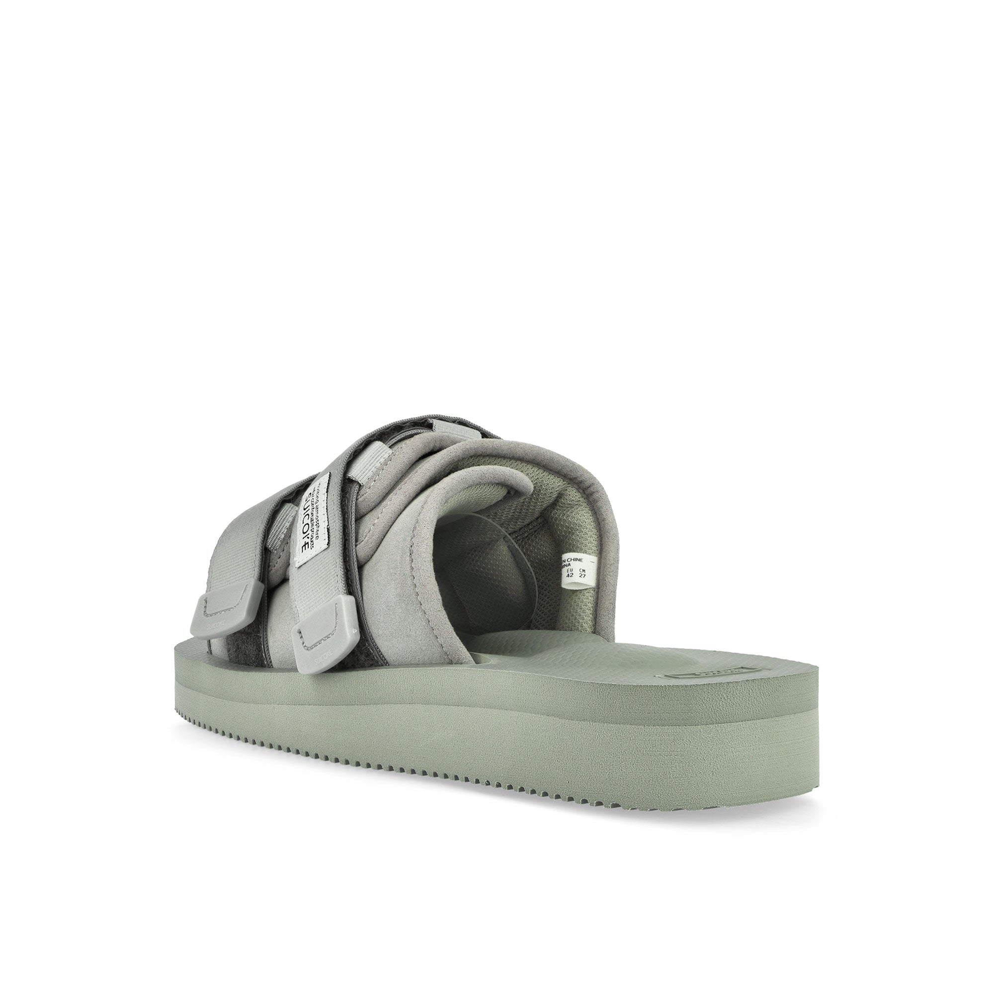 Suicoke Moto - VS Gray Slides, Sandals & Slippers Material | Overkill