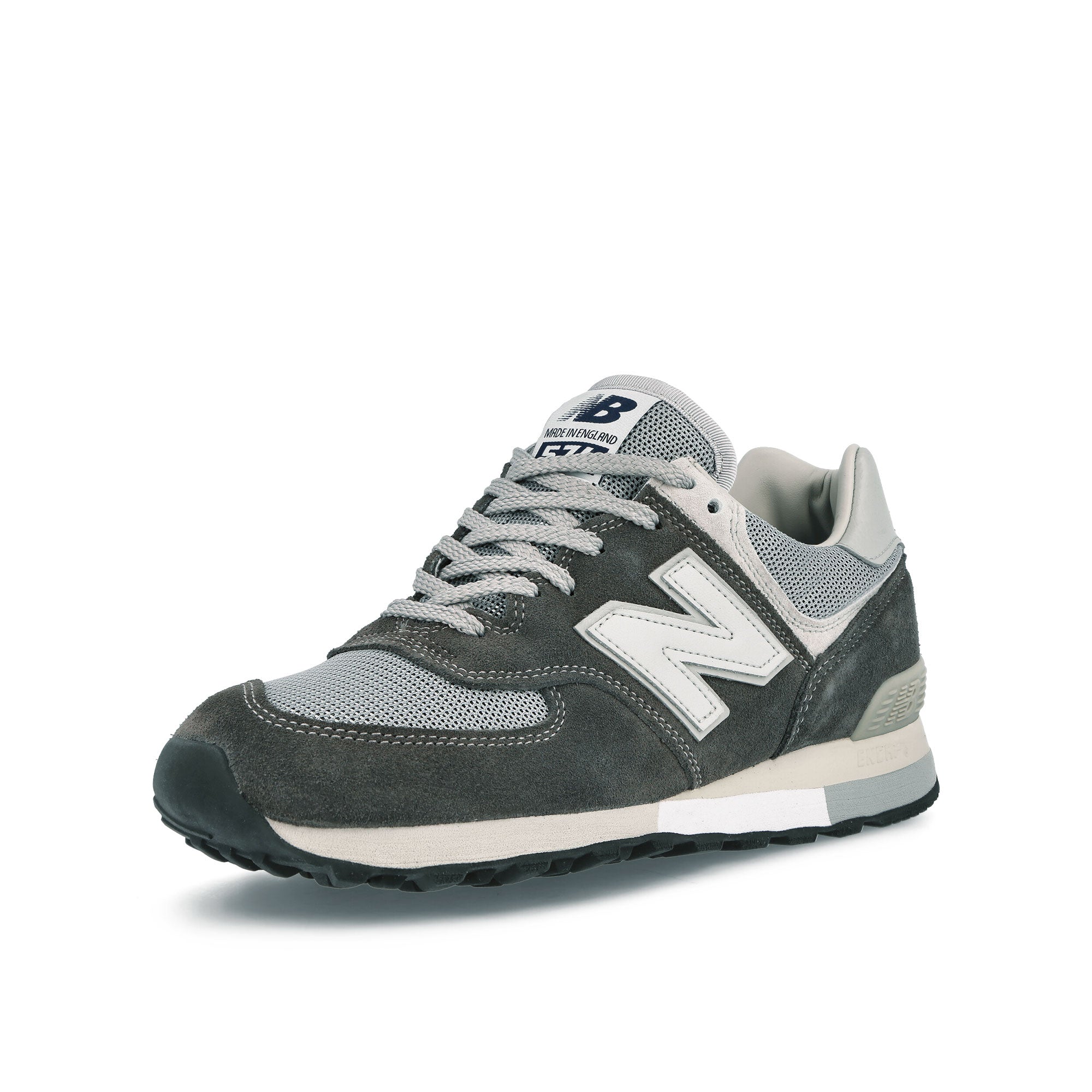 New Balance OU576AGG Brown-White-Black Low Top Sneakers Close Up | Overkill